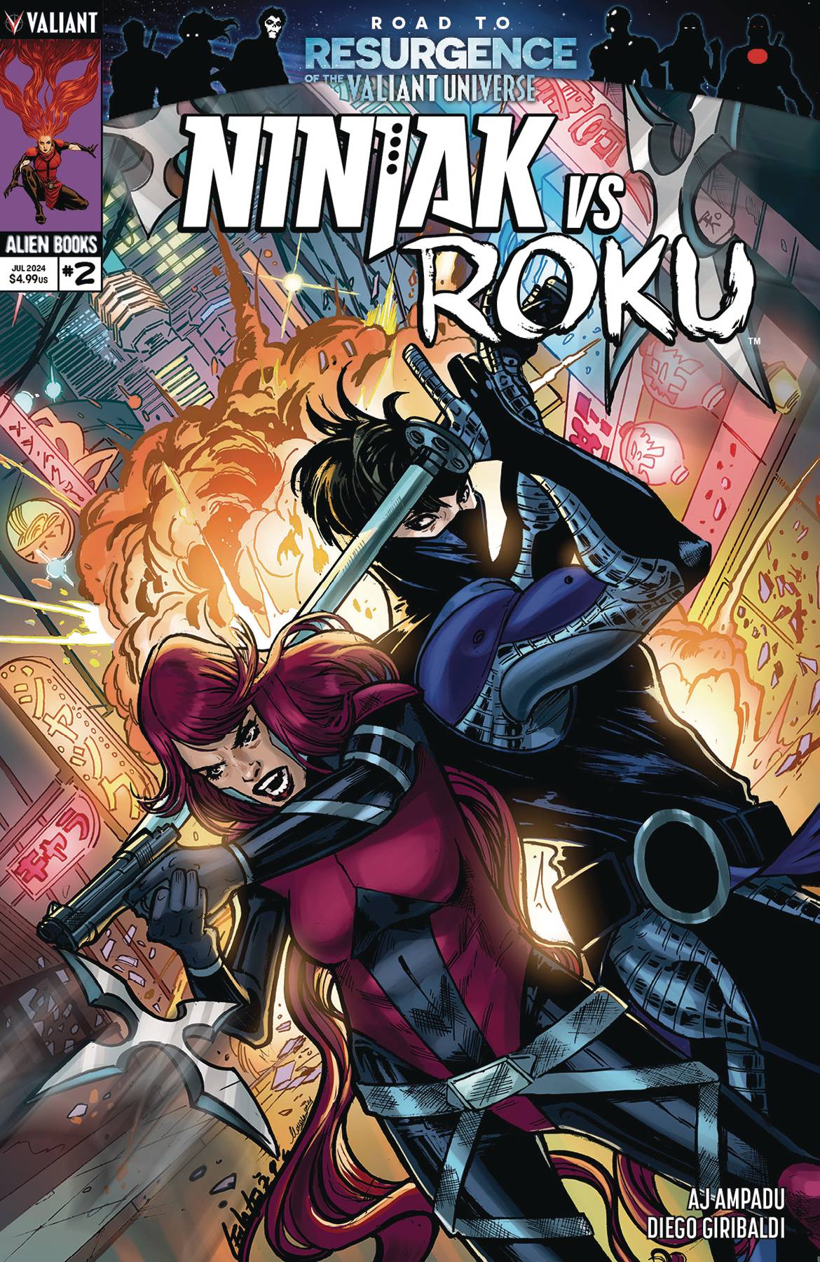 NINJAK VS ROKU #2 (OF 4) CVR A LEIZ