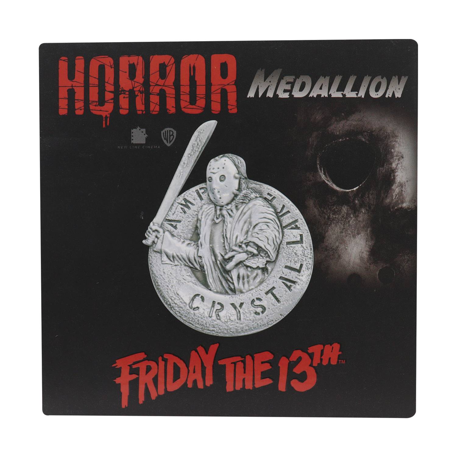 FRIDAY THE 13TH LIMITED EDITION MEDALLION  (FEB249192)