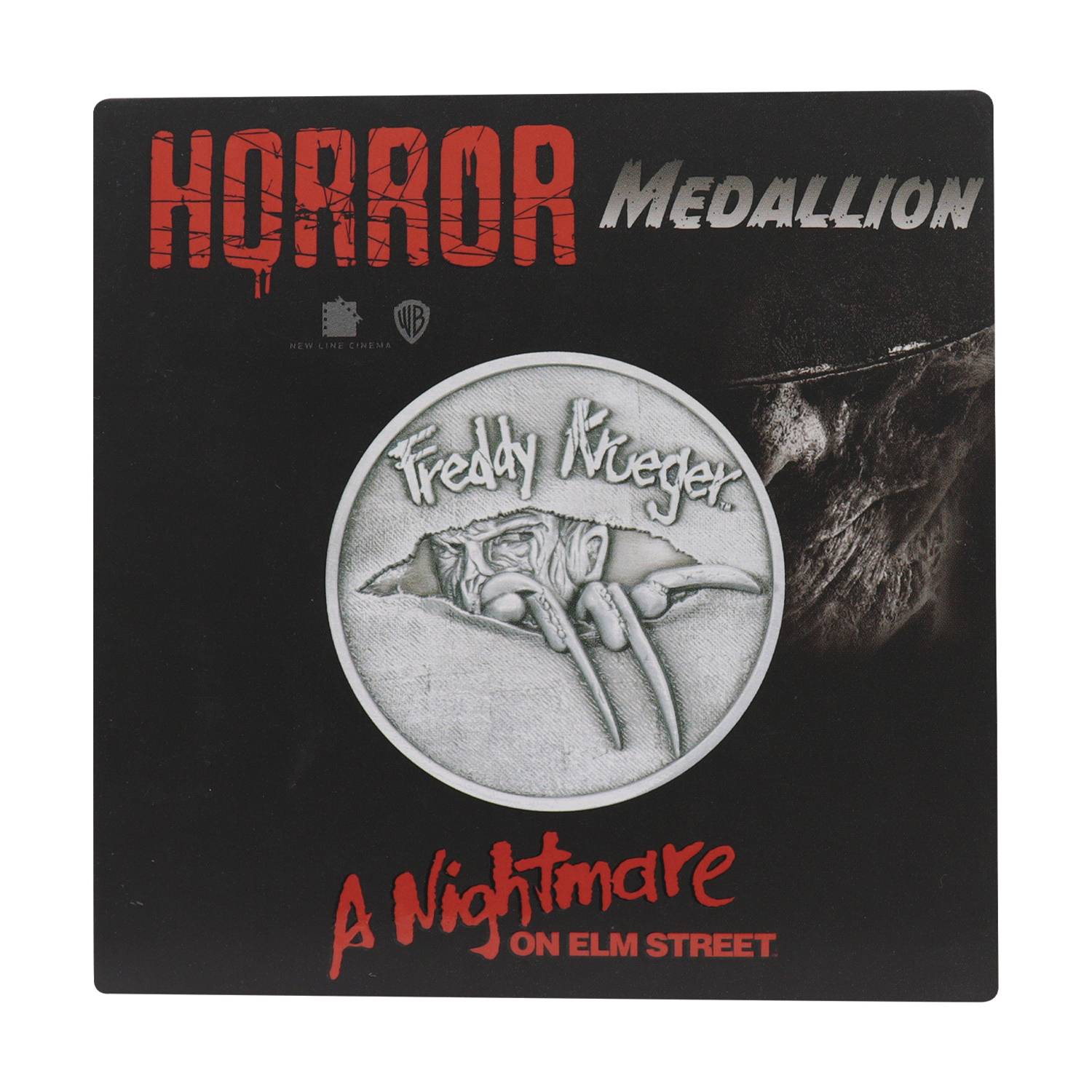 A NIGHTMARE ON ELM STREET LIMITED EDITION MEDALLION  (F