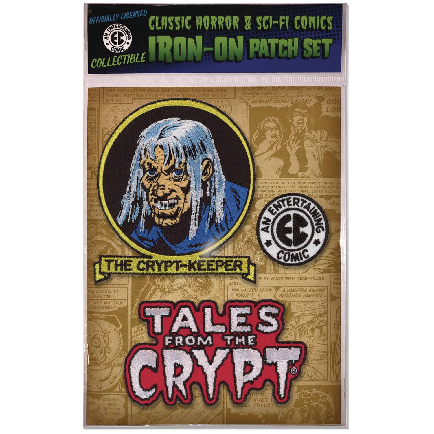 EC COMICS TALES FROM THE CRYPT PATCH SET  (MAR247439) (