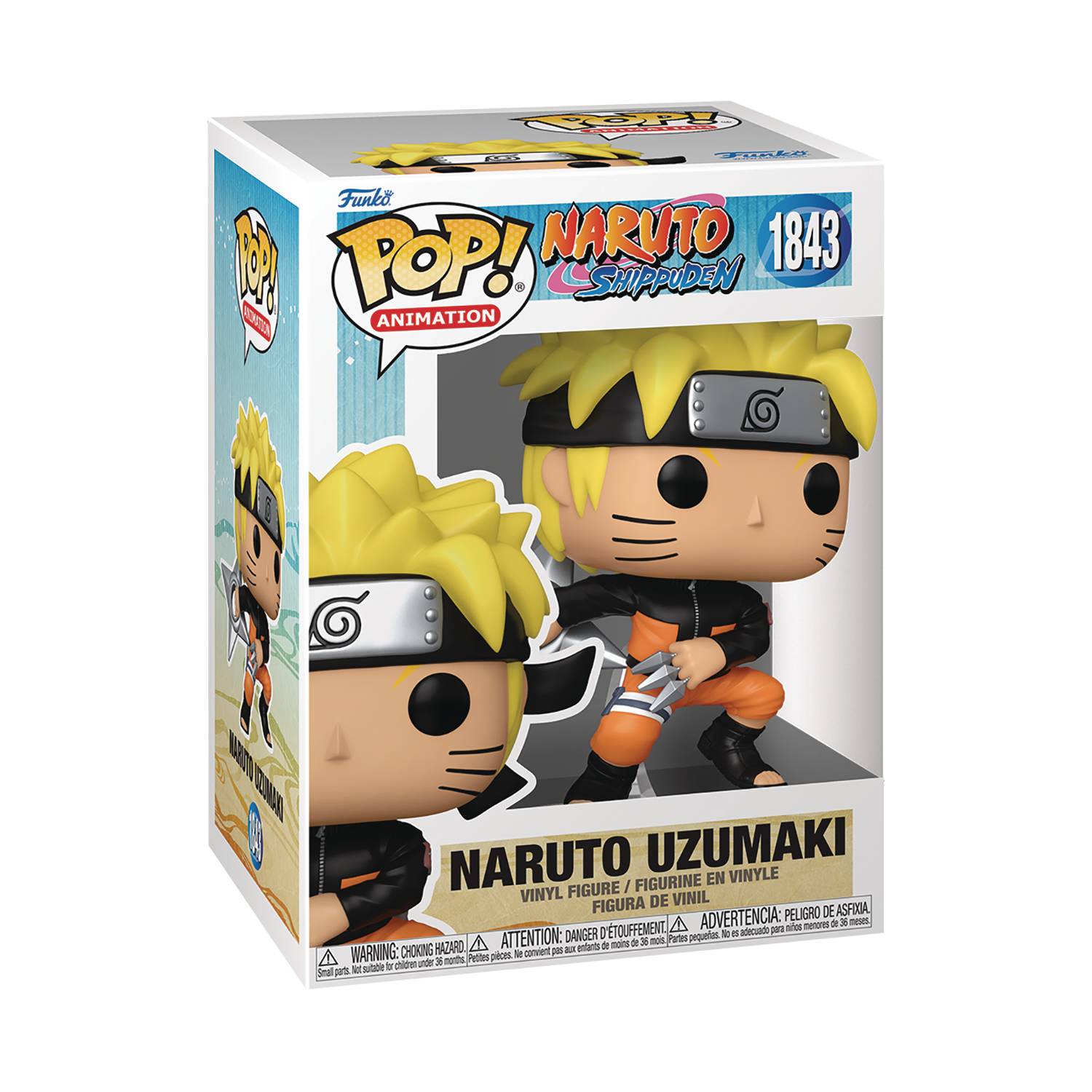 POP ANIMATION NARUTO S NARUTO SHRKN W CH FIG