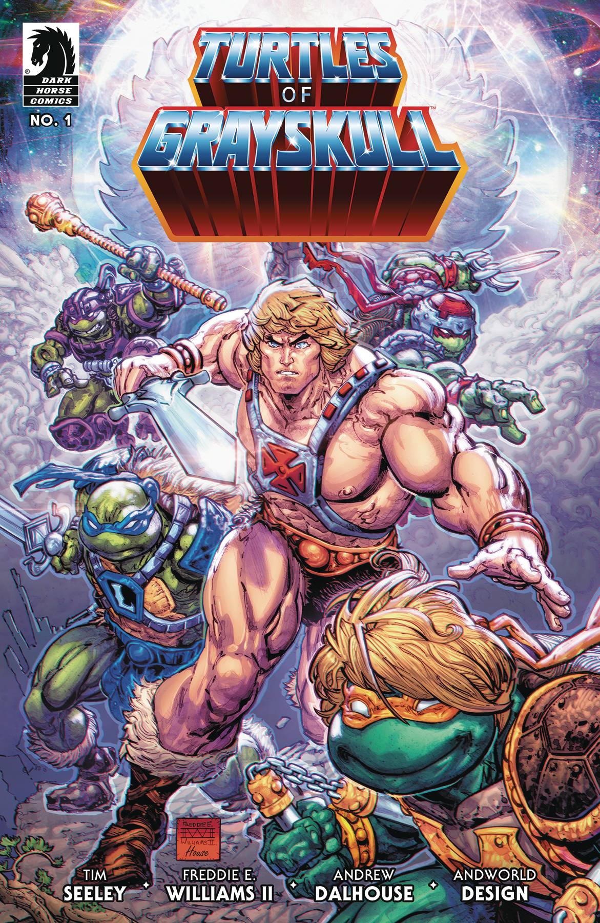 MASTERS OF UNIVERSE TMNT TURTLES OF GRAYSKULL #1 CVR A WILLI