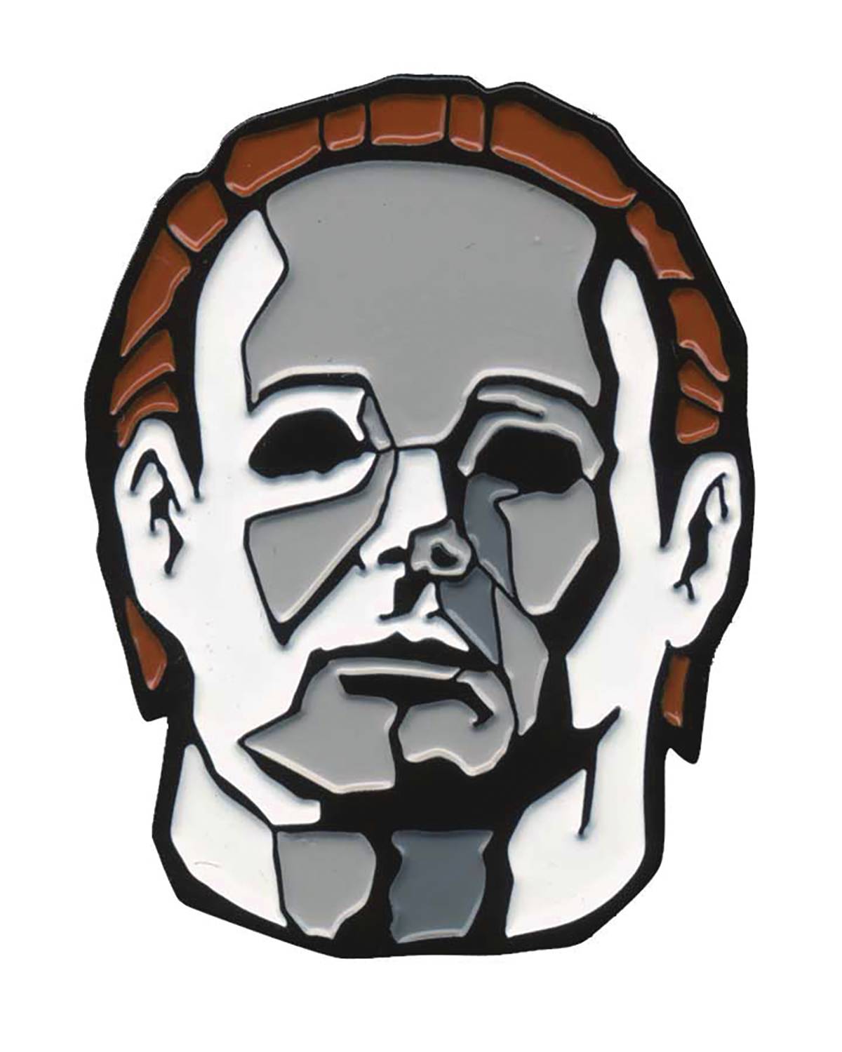 HALLOWEEN 4 RETURN MASK ENAMEL PIN  (MAR248012)