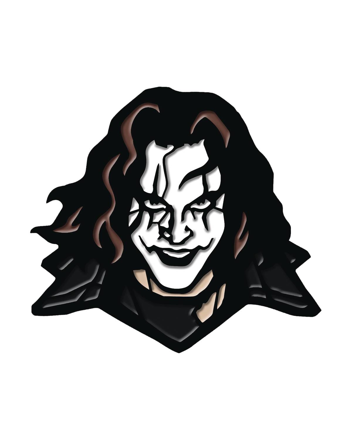 THE CROW ERIC DRAVEN ENAMEL PIN  (MAR248019)