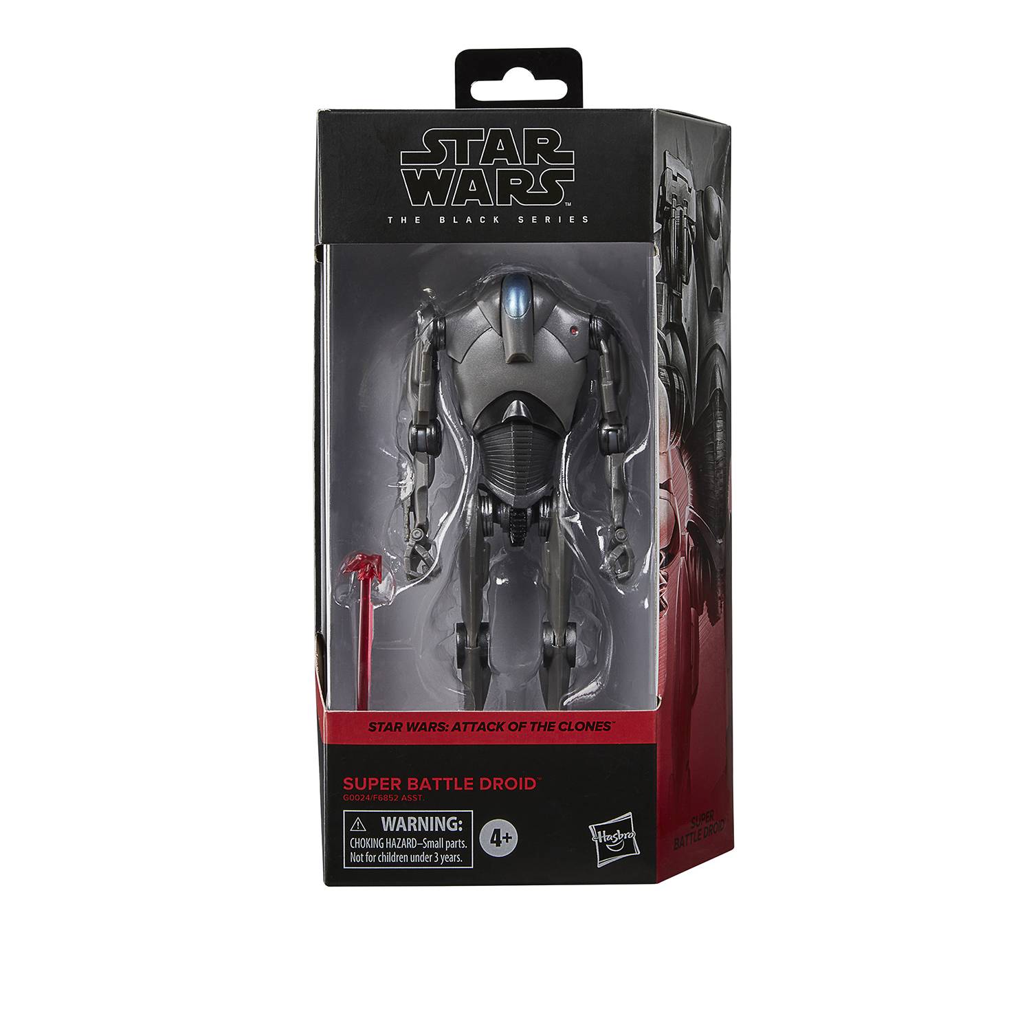 SW BLACK SERIES AOTC 6IN SCALE SUPER BATTLE DROID AF  (