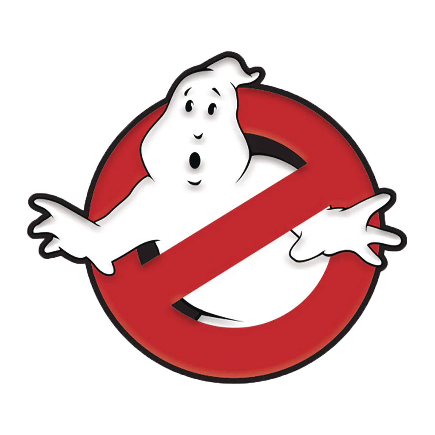 GHOSTBUSTERS NO GHOST GLOW IN THE DARK ENAMEL PIN  (APR