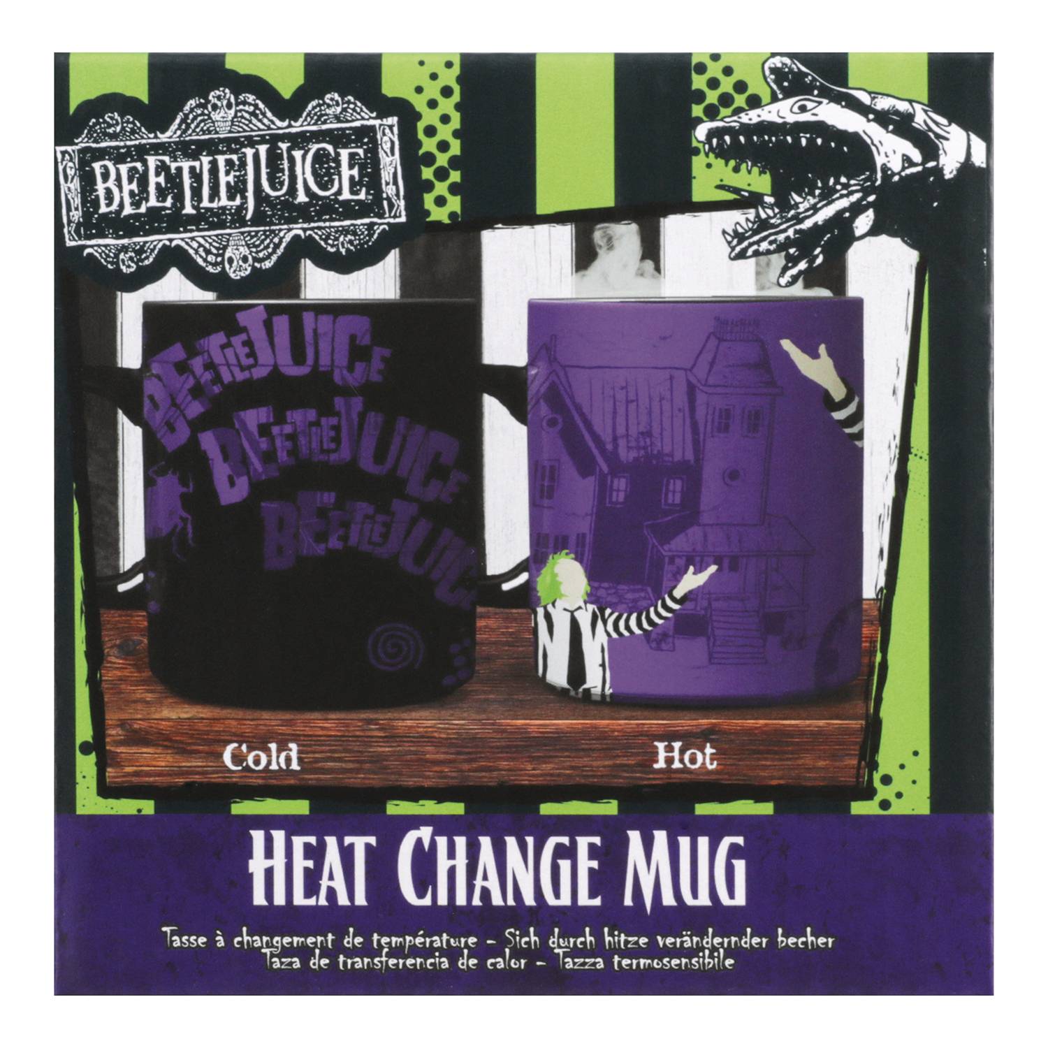 BEETLEJUICE XL HEAT CHANGE MUG  (APR247589)