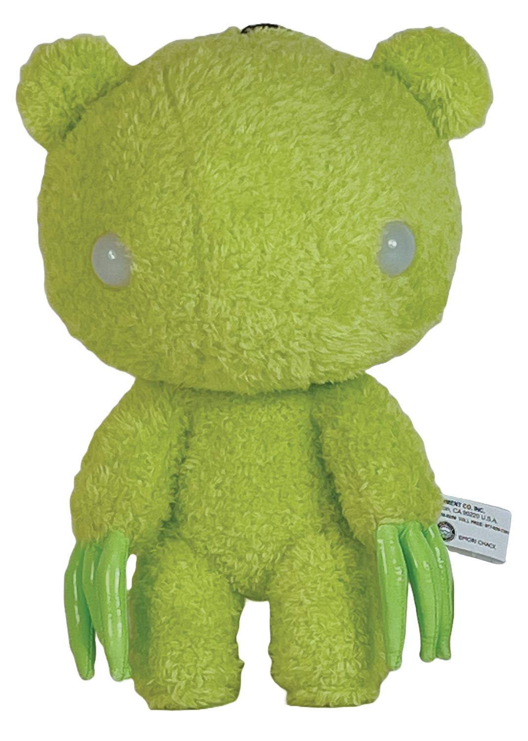 GLOOMY BEAR NEON GREEN 8IN PLUSH  (APR247709)