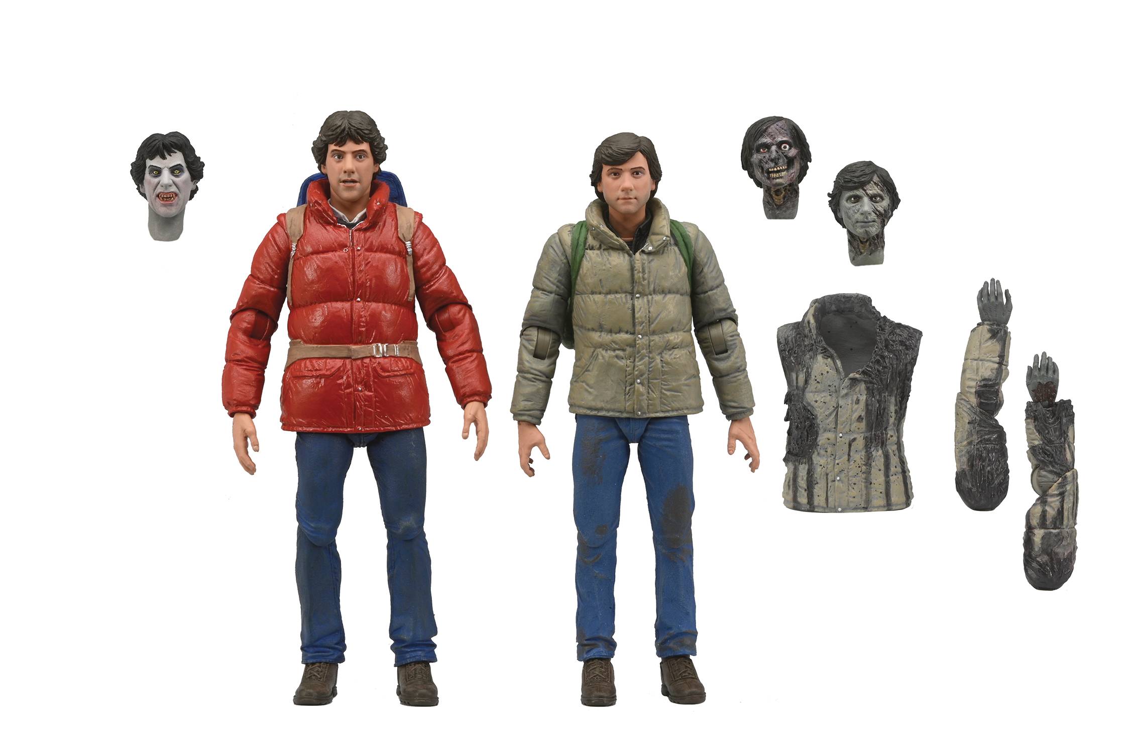 AN AMERICAN WEREWOLF IN LONDON JACK & DAVID 2 PACK 7IN AF (N