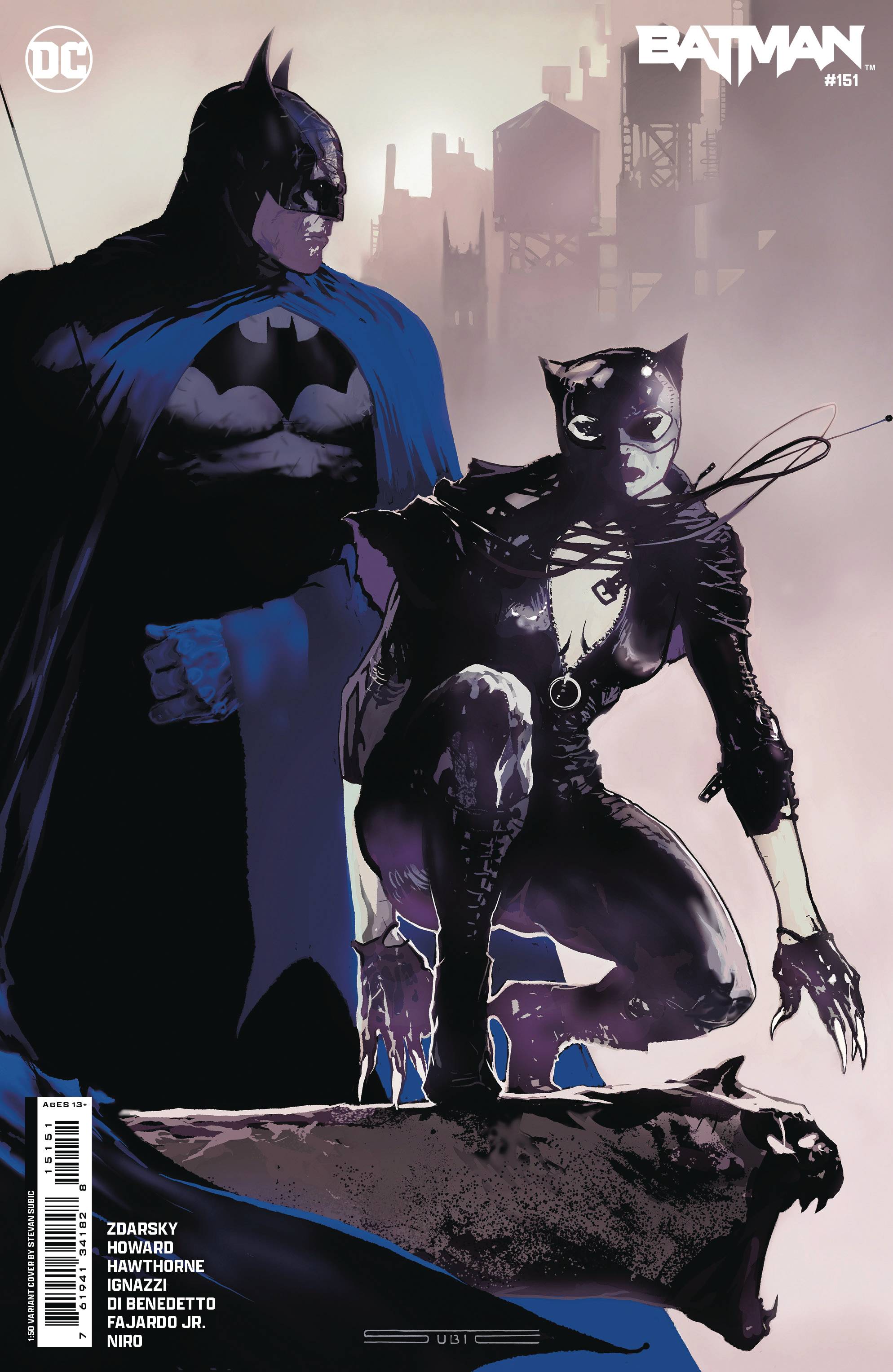 JUN243017 - BATMAN #151 CVR I INC 1:50 STEVAN SUBIC CSV AP - Previews World