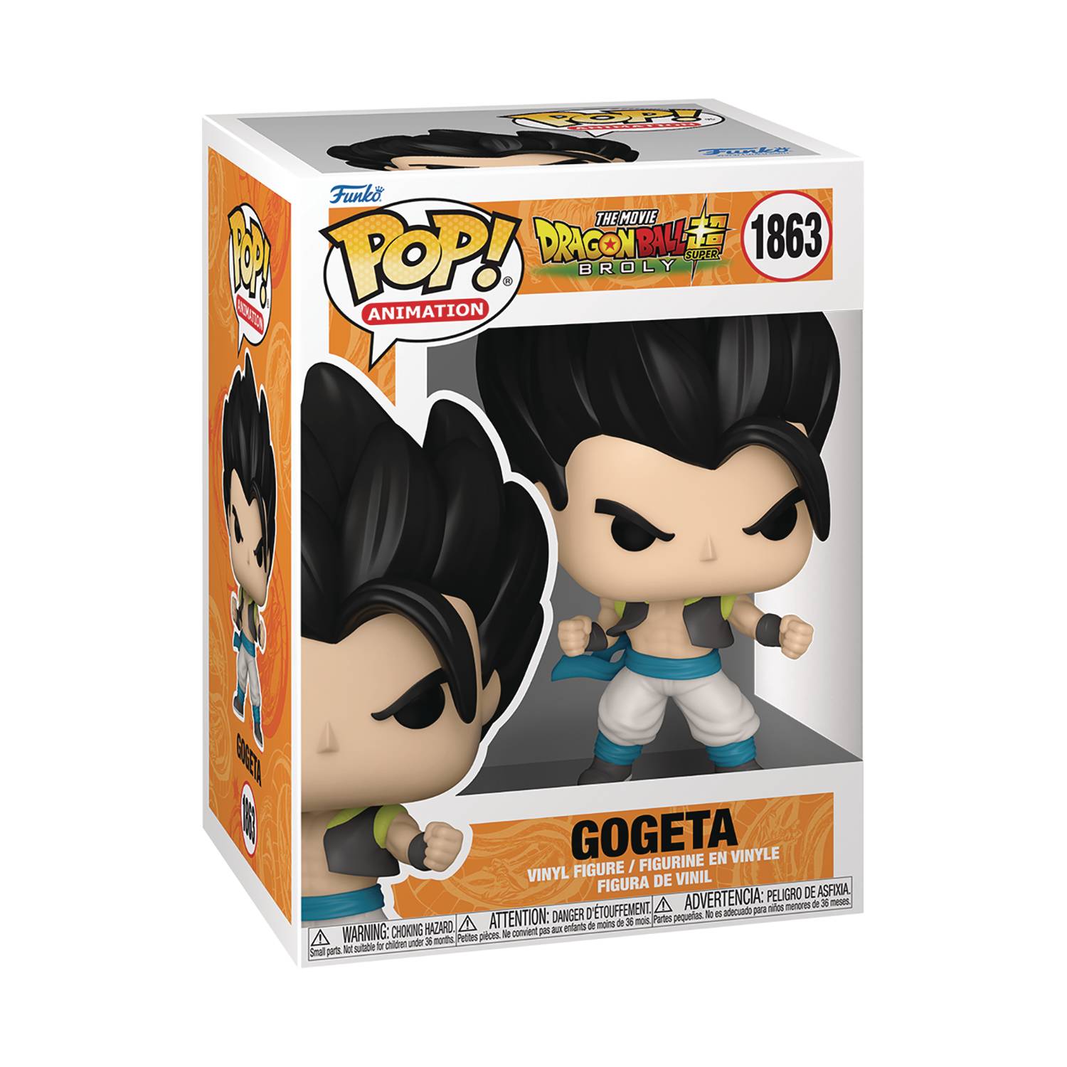 POP ANIMATION DRAGON BALL SUPER BROLY GOGETA W CH FIG