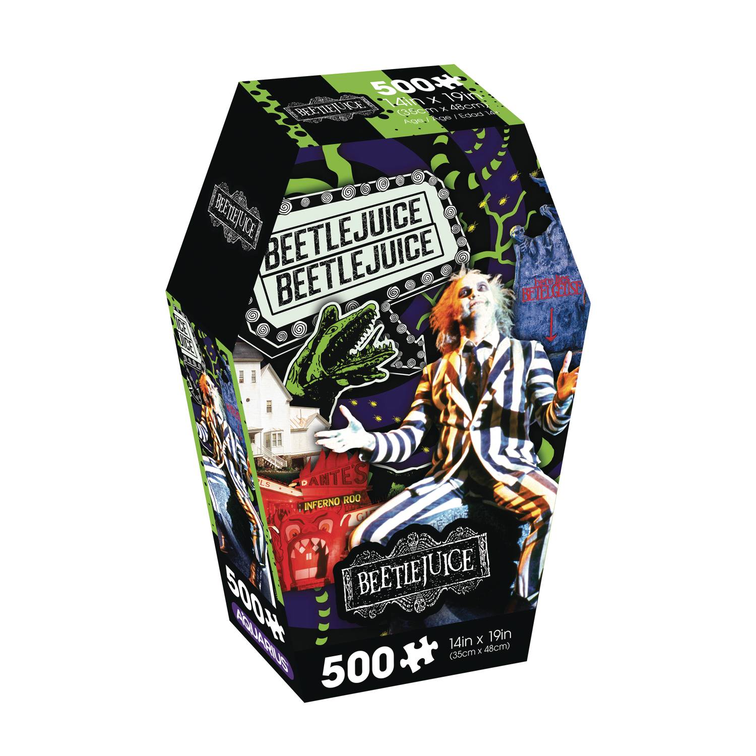 BEETLEJUICE COFFIN BOX 500PC PUZZLE  (APR248858)