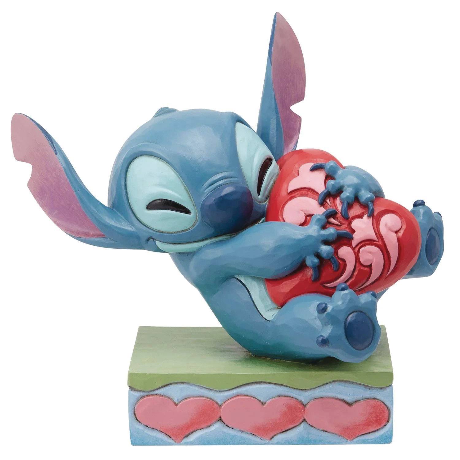 LILO & STITCH LILO HUGGING HEART 5IN FIGURE