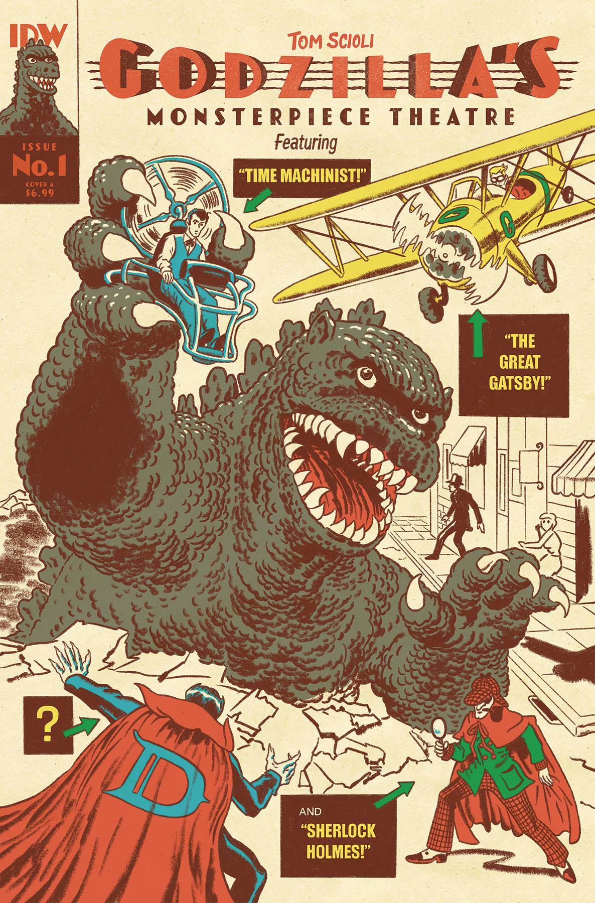 GODZILLA MONSTERPIECE THEATRE #1 CVR A SCIOLI