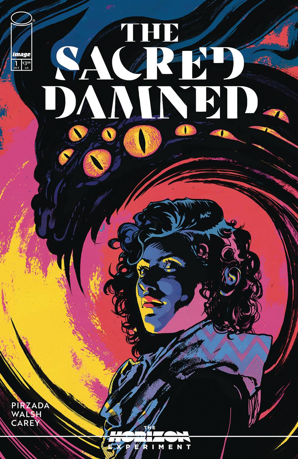 HORIZON EXPERIMENT SACRED DAMNED #1 (ONE SHOT) CVR A WALSH