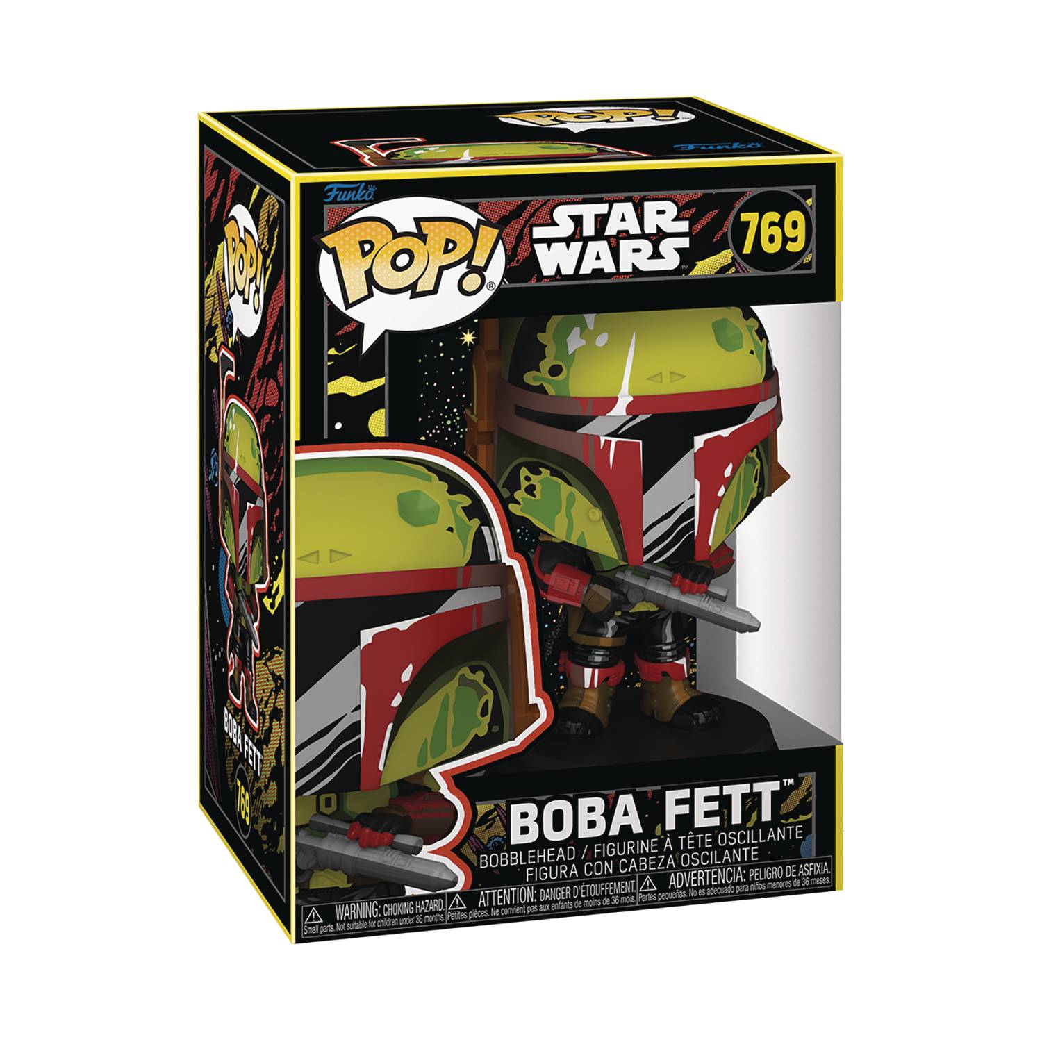 POP STAR WARS BOOK OF BOBA FETT BOBA FETT RETRO FIG