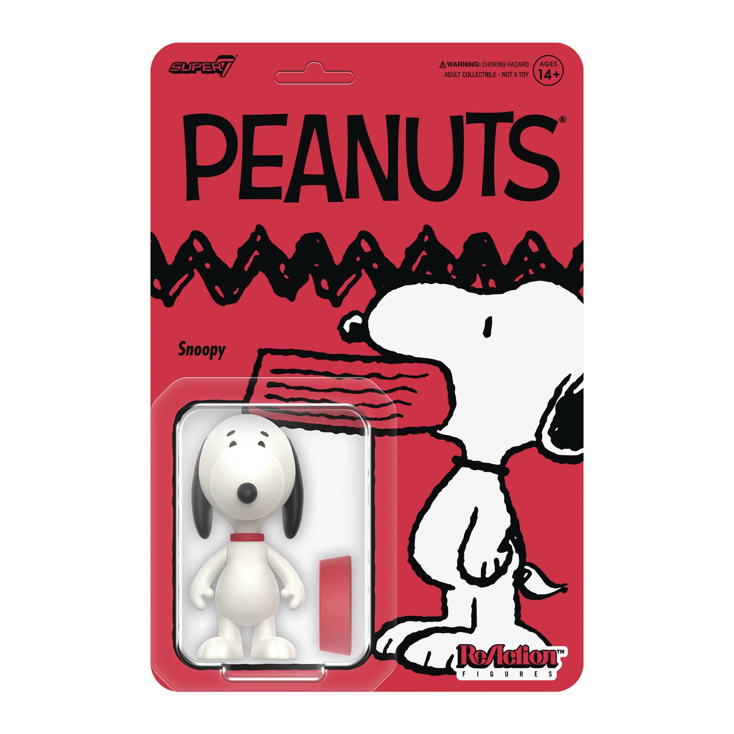 PEANUTS REACTION WV7 SNOOPY 3-3/4IN AF