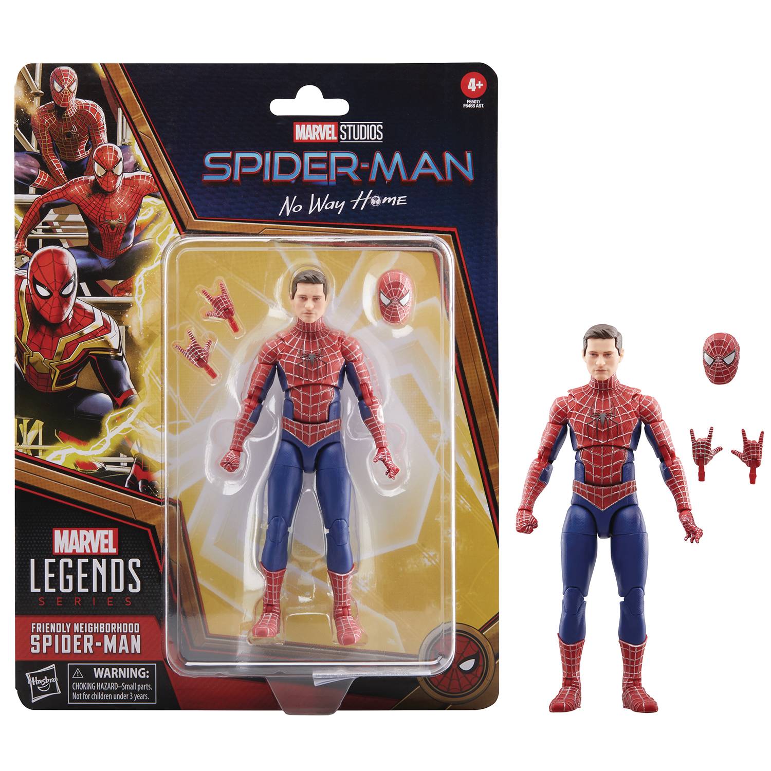 SPIDER-MAN LEGENDS RETRO NWH TOBEY SPIDEY 6IN AF