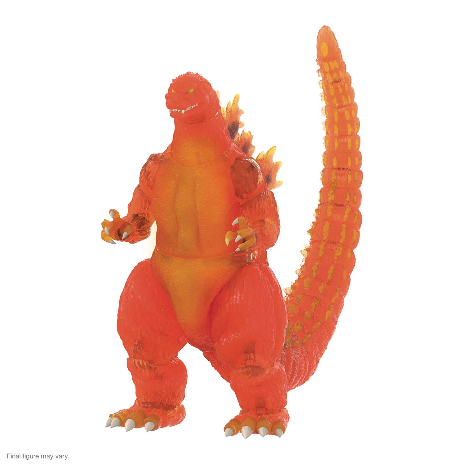 GODZILLA TOHO ULTIMATES BLAZING GODZILLA CLEAR ORANGE AF (NE