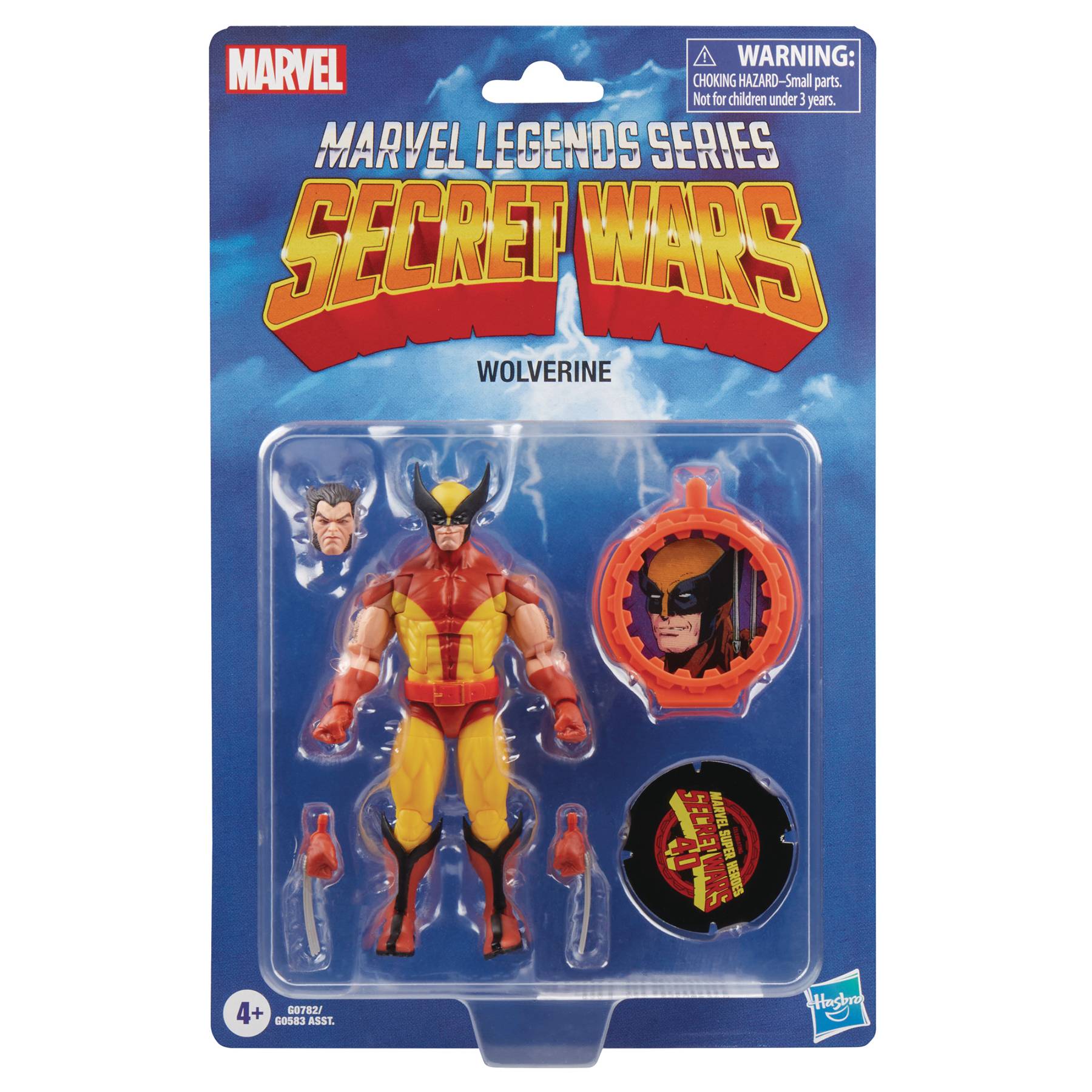 MARVEL LEGENDS SECRET WARS 6IN WOLVERINE AF