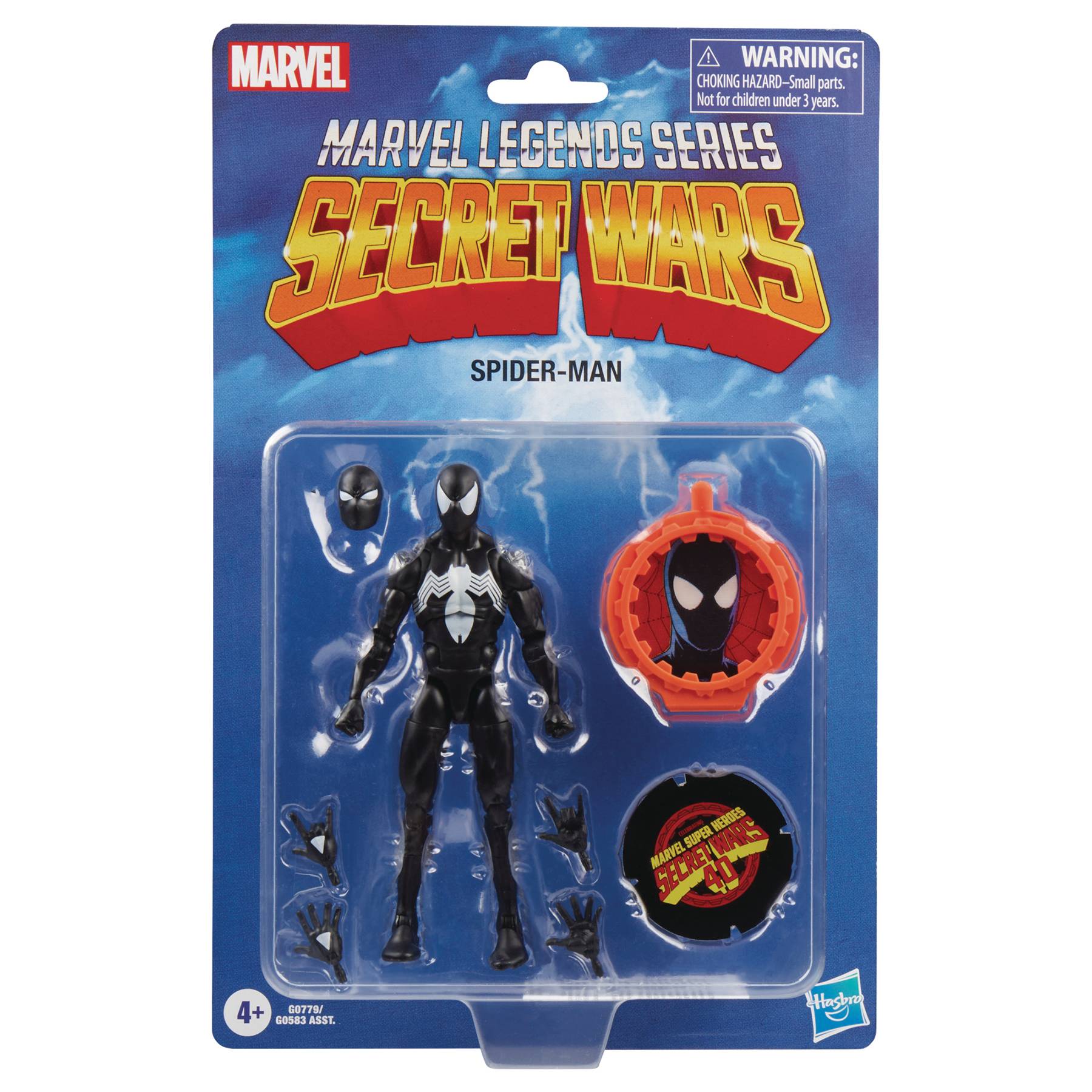 MARVEL LEGENDS SECRET WARS 6IN SPIDER-MAN AF