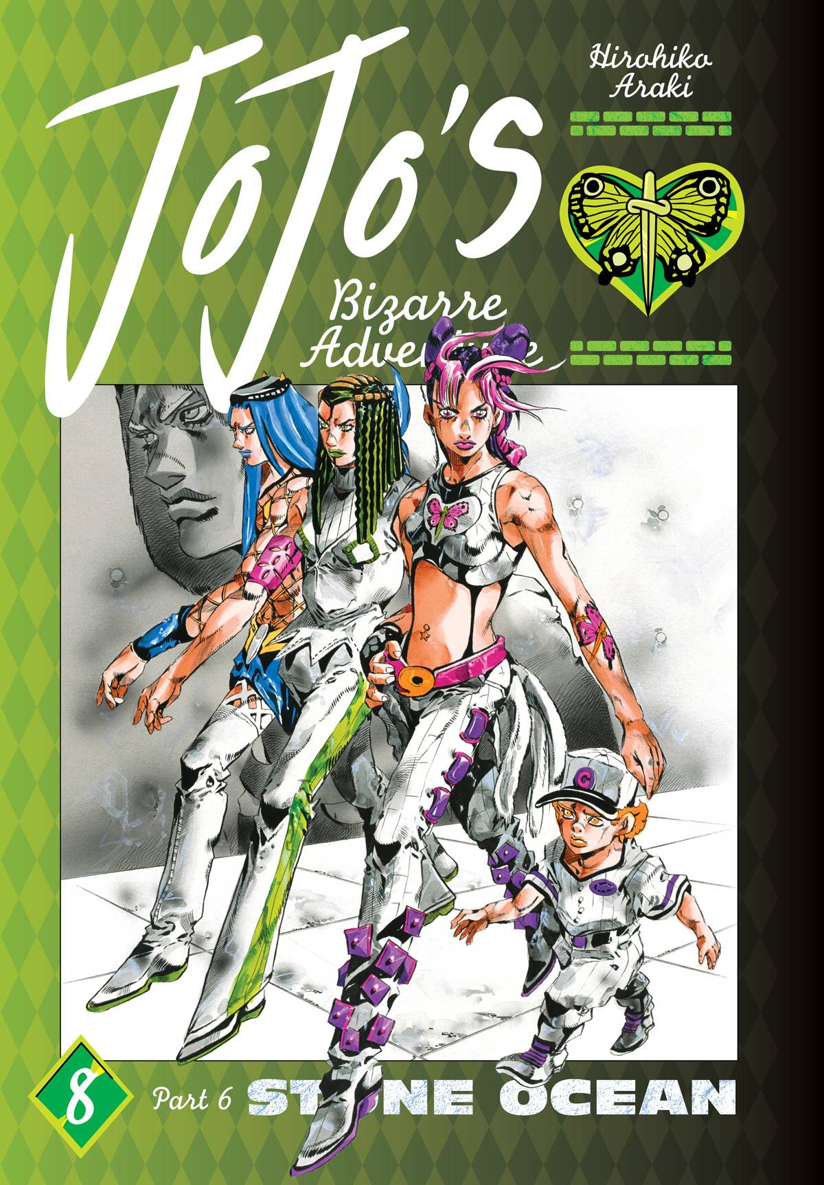 JOJOS BIZARRE ADV PART 6 STONE OCEAN HC VOL 08