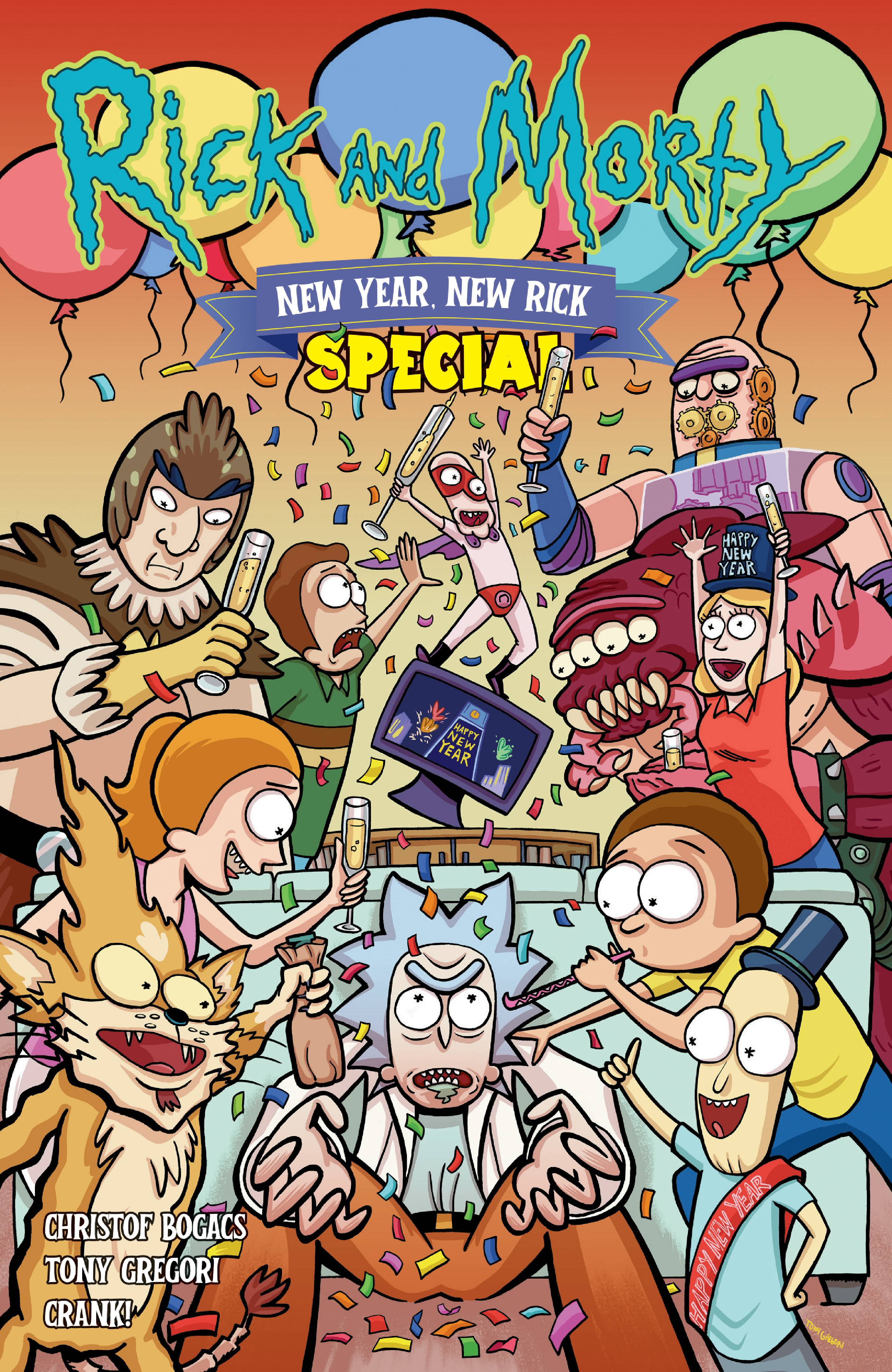 RICK AND MORTY NEW YEAR NEW RICK SPECIAL #1 CVR A (MR)