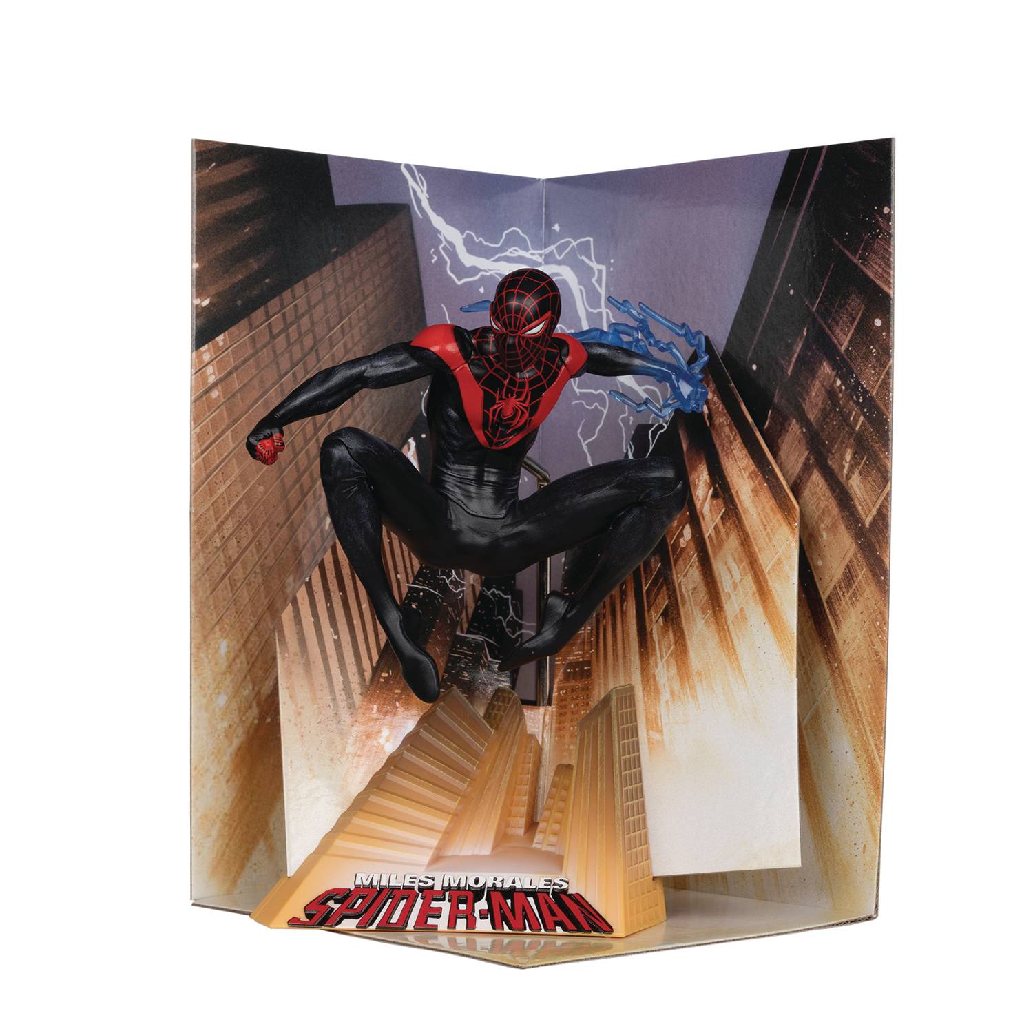 MCFARLANE MARVEL WV2 MILES MORALES 1 1/10 SCALE FIG  (C