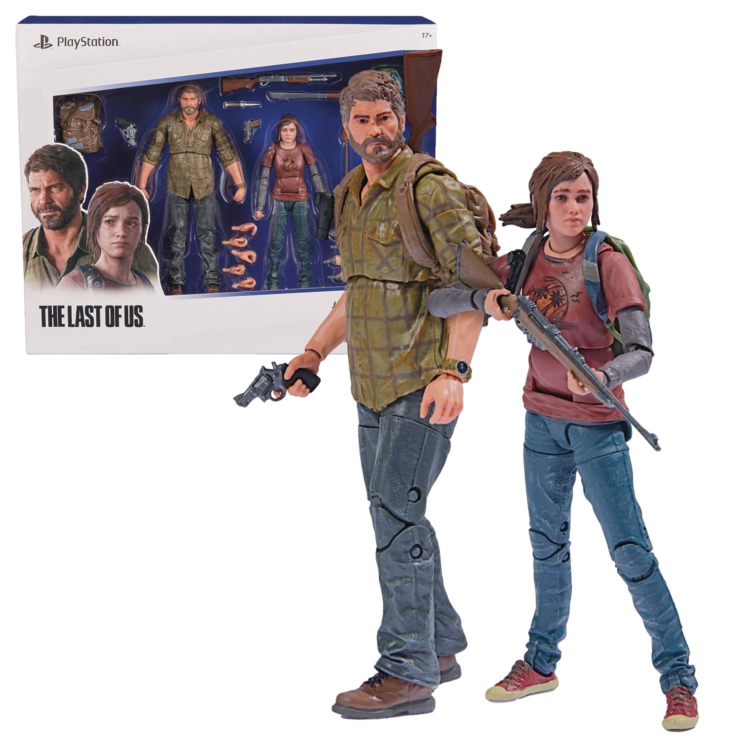 PS LAST OF US JOEL & ELLIE 6IN AF SET