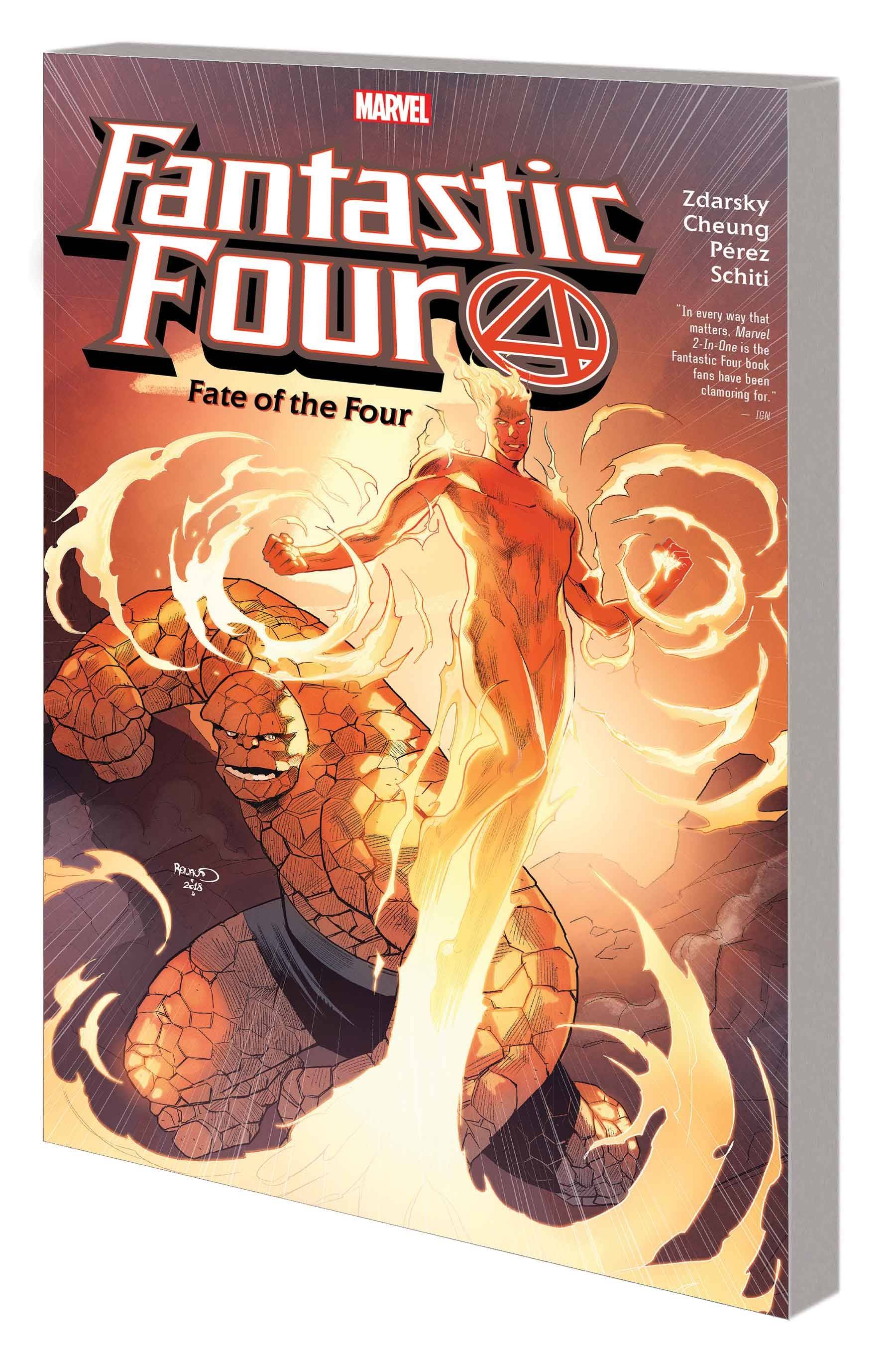 FANTASTIC FOUR BY CHIP ZDARSKY FATE OF THE FOUR TP - PRE ORDER [FOC 18.01]