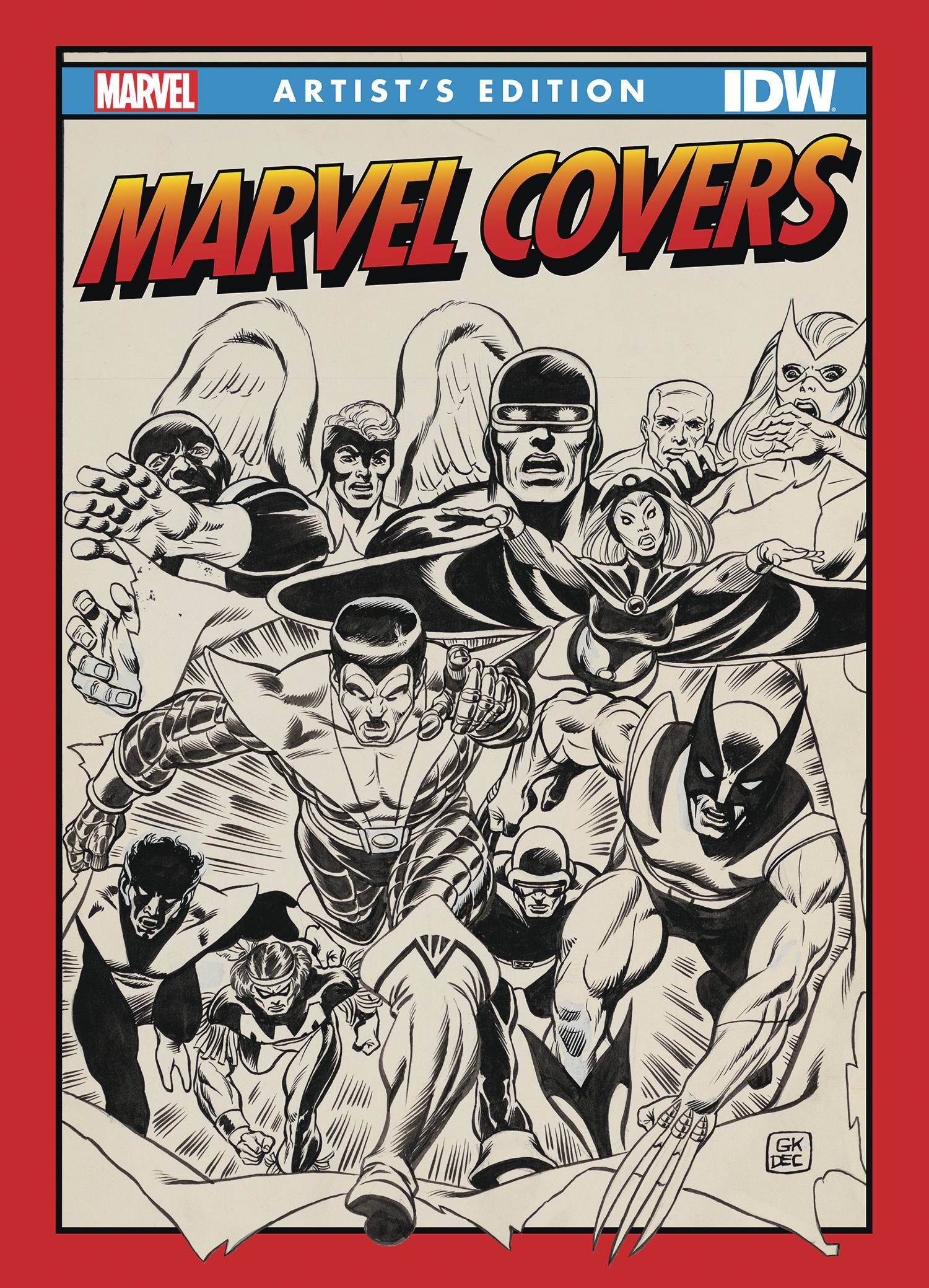 MARVEL COVERS ARTISTS ED HC