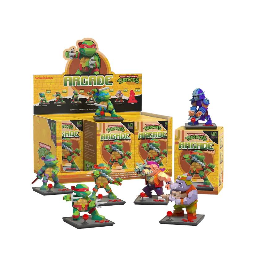 ARCADE TEENAGE MUTANT NINJA TURTLES 6PC PDQ