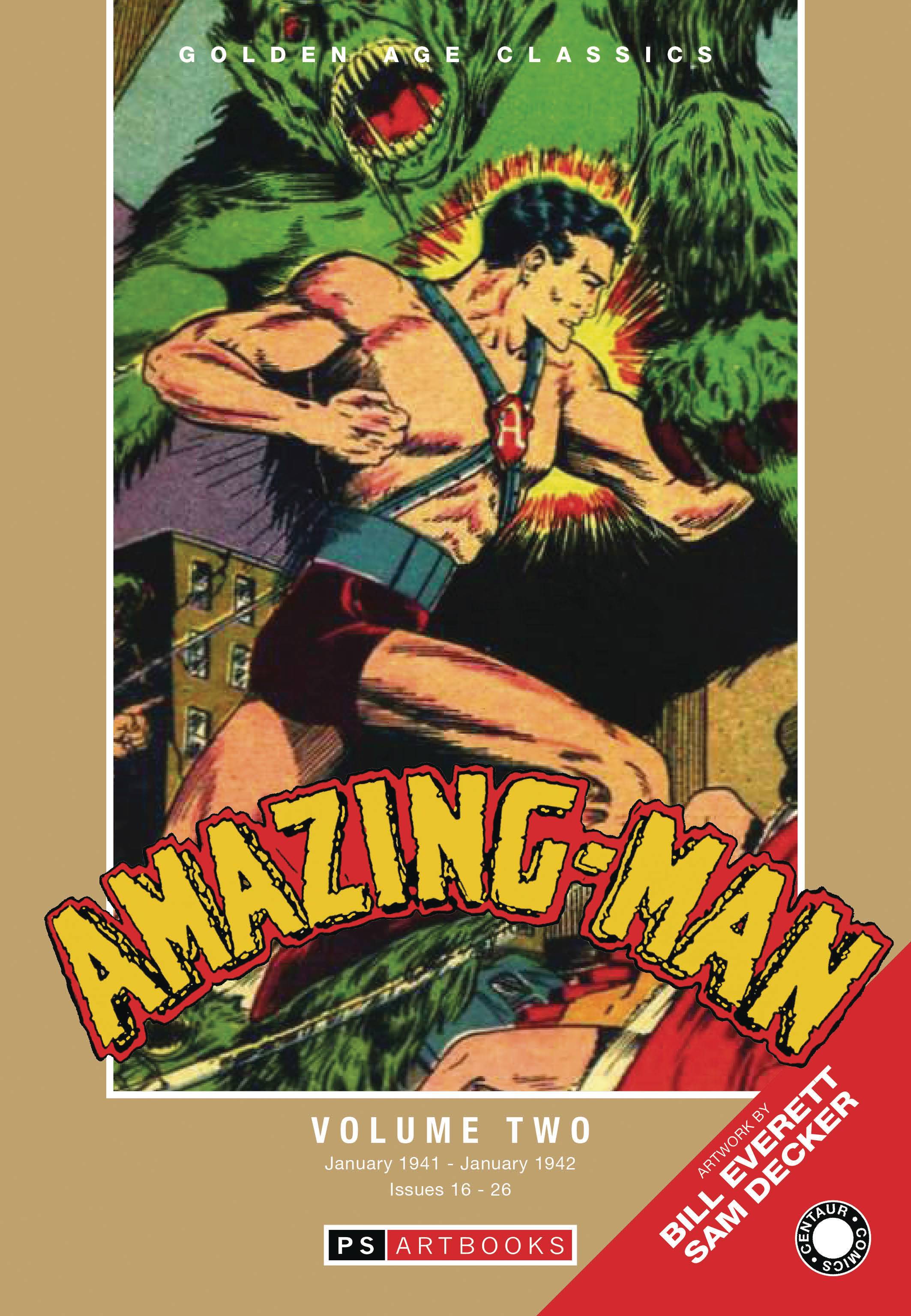 GOLDEN AGE CLASSICS AMAZING MAN HC VOL 02 - PRE ORDER/ÖN SİPARİŞ [JAN25]