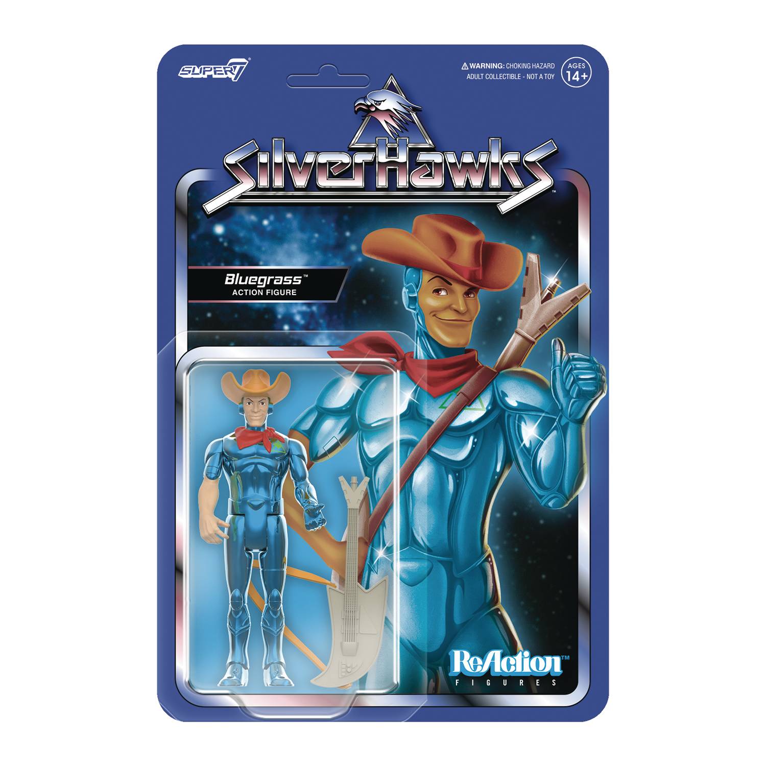 SILVERHAWKS REACTION WV1 BLUEGRASS TOY VER AF