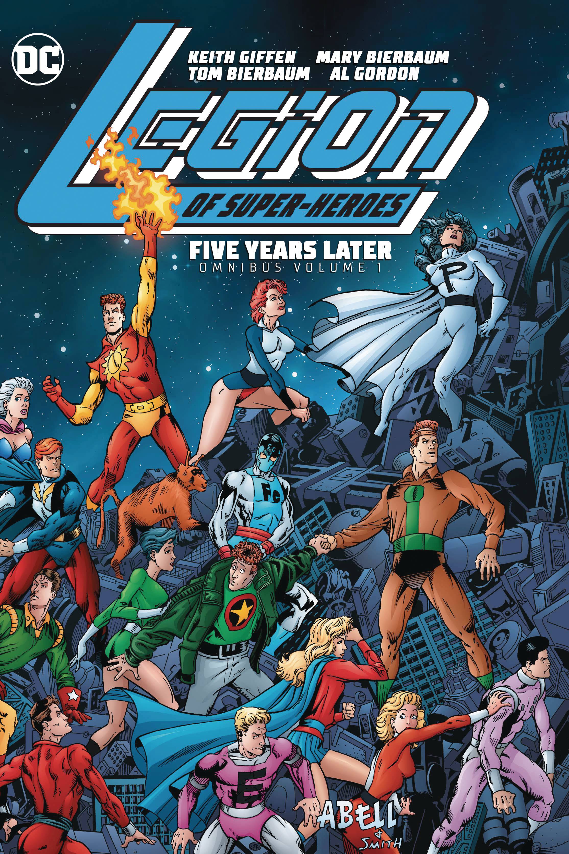 LEGION OF SUPER-HEROES FIVE YEARS LATER OMNIBUS HC VOL 01 - PRE ORDER [FOC 18.01]