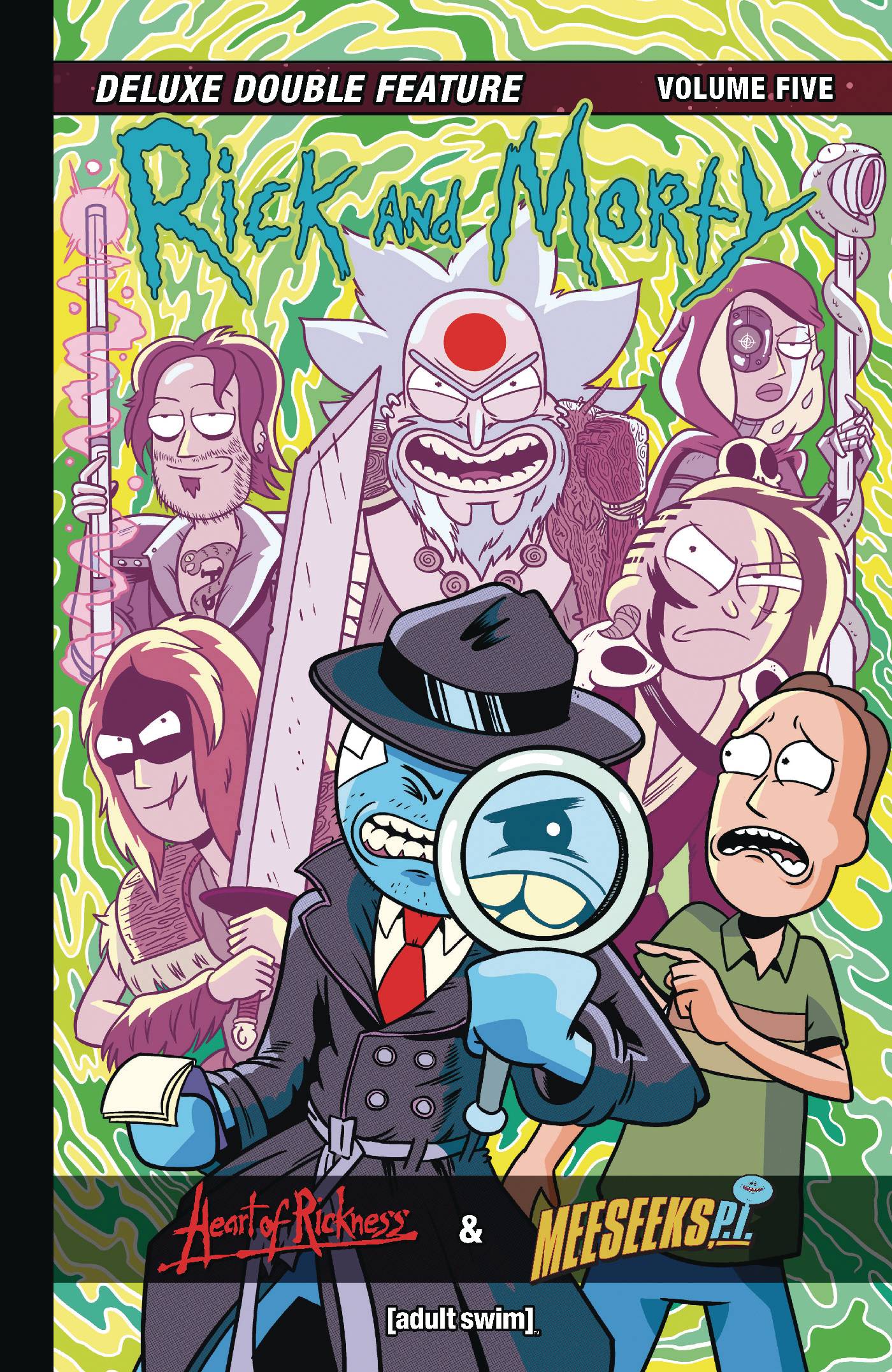 RICK AND MORTY DELUXE DOUBLE FEATURE HC VOL 05 - PRE ORDER/ÖN SİPARİŞ [JAN25]