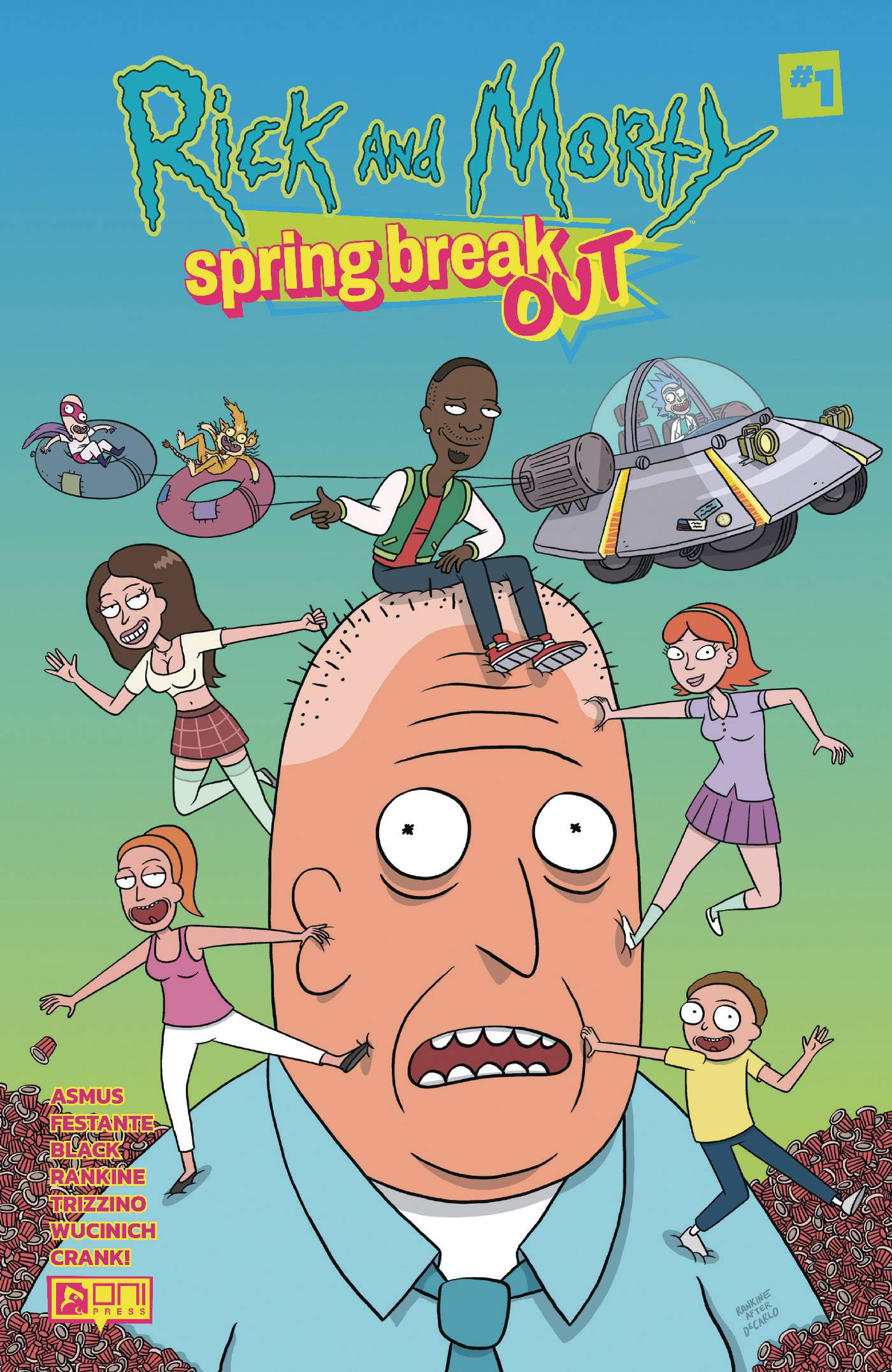 RICK AND MORTY SPRING BREAK OUT #1 CVR A RANKINE