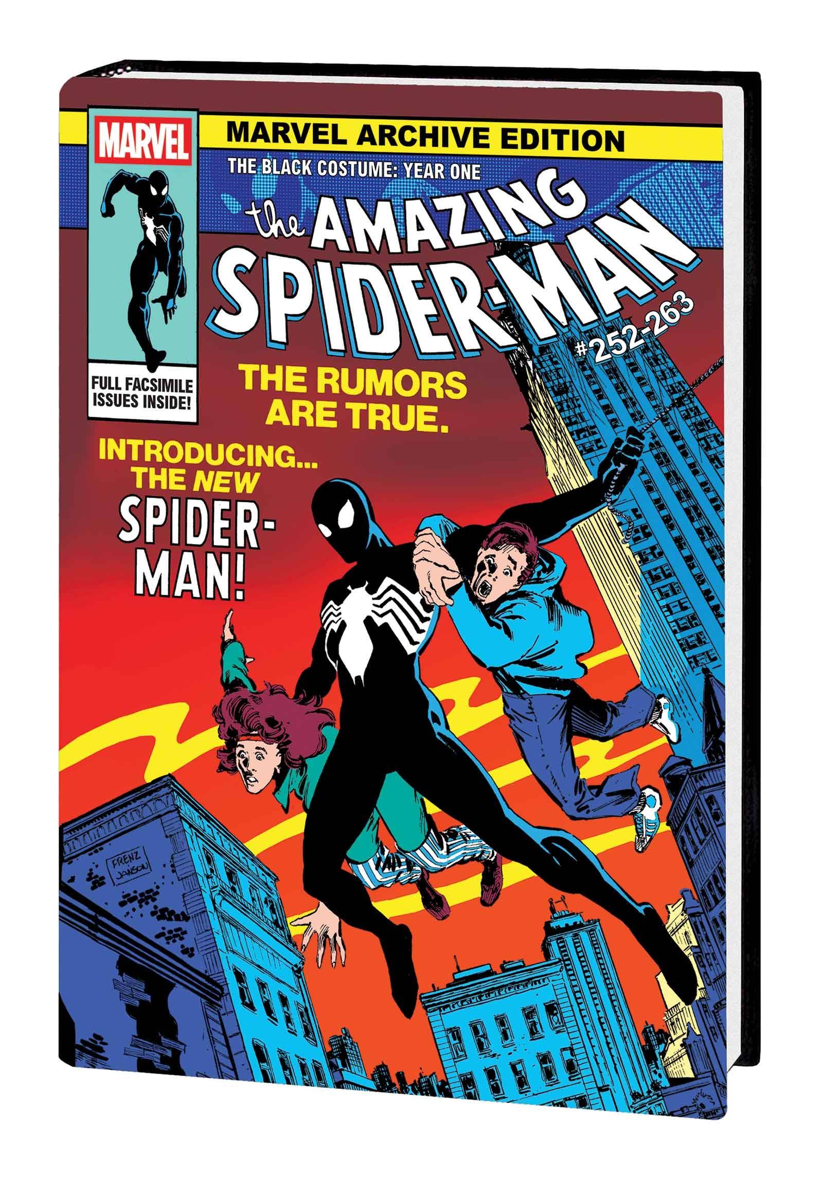 * ARCHIVE ED AMAZING SPIDER-MAN BLACK COSTUME YEAR ONE HC - PRE ORDER/ÖN SİPARİŞ [JAN25]