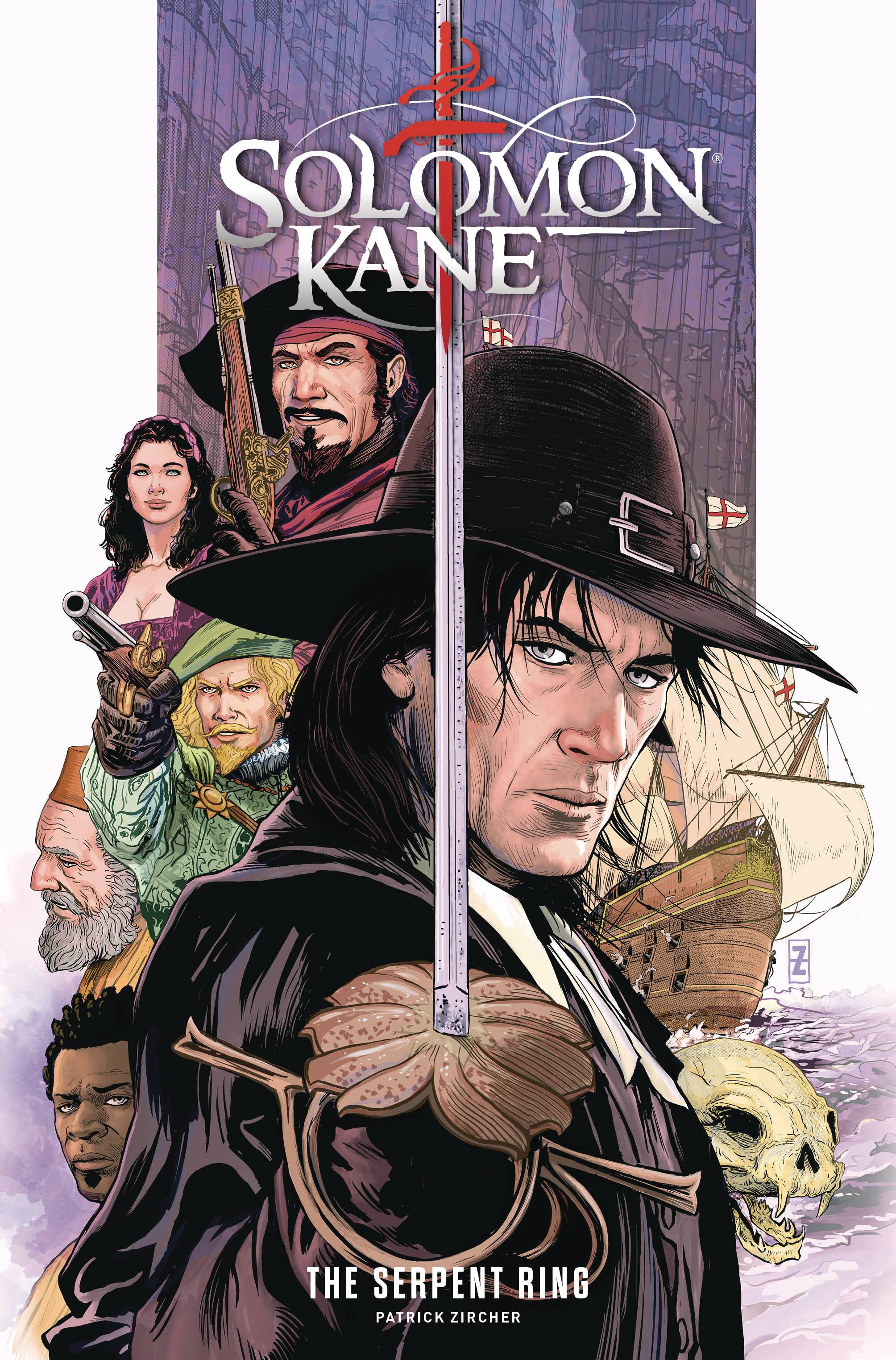 SOLOMON KANE SERPENT RING #1 CVR C ZIRCHER - PRE ORDER/ÖN SİPARİŞ [JAN25]