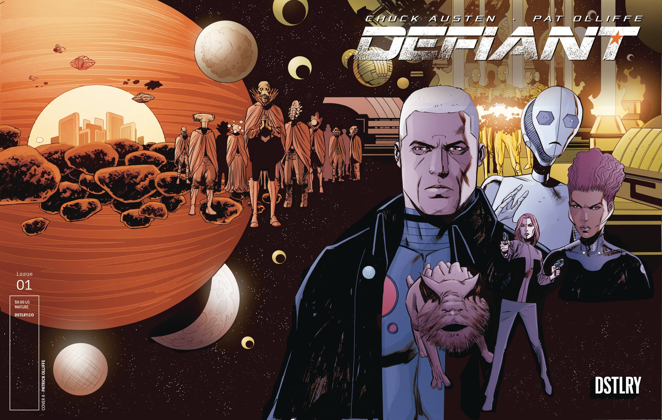 DEFIANT #1 CVR A OLLIFFE - PRE ORDER/ÖN SİPARİŞ [JAN25]