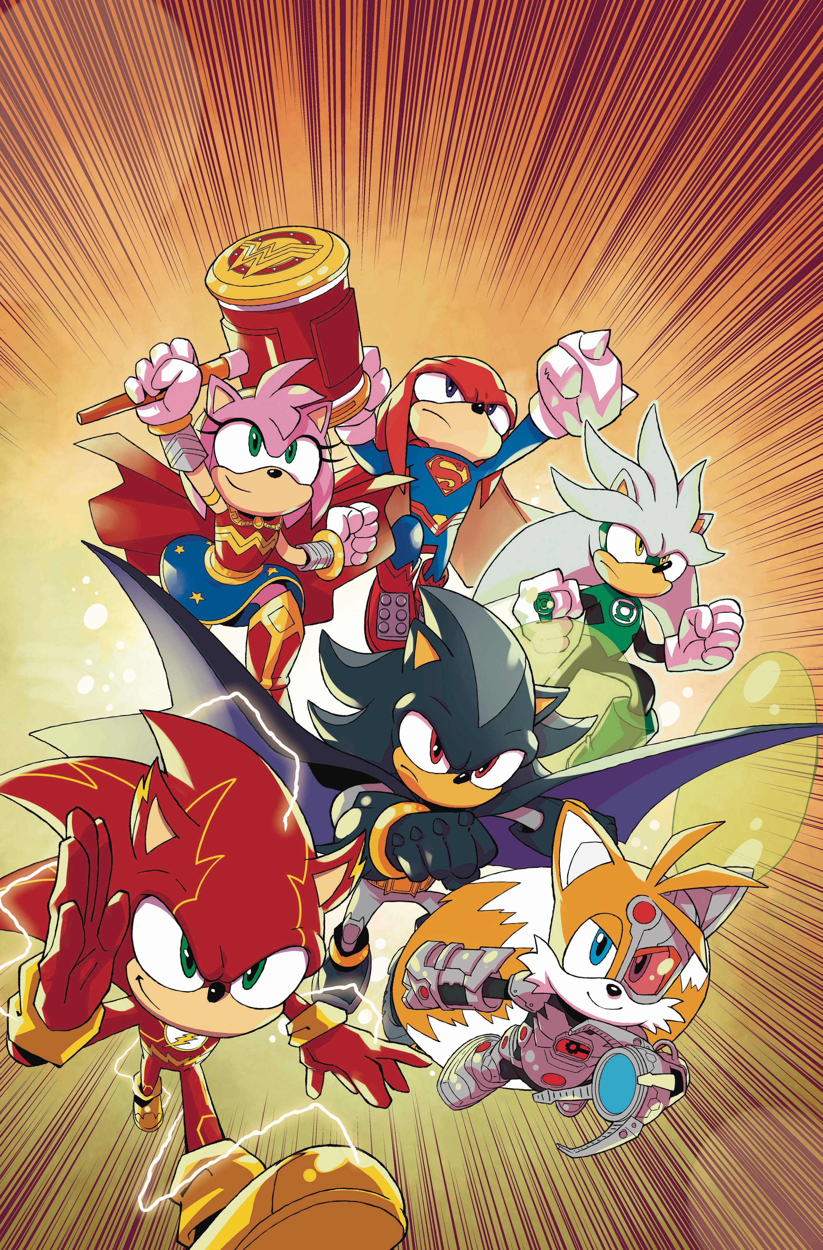 DC X SONIC THE HEDGEHOG #3 (OF 5) CVR A PABLO M COLLAR - PRE ORDER [FOC 26.04]