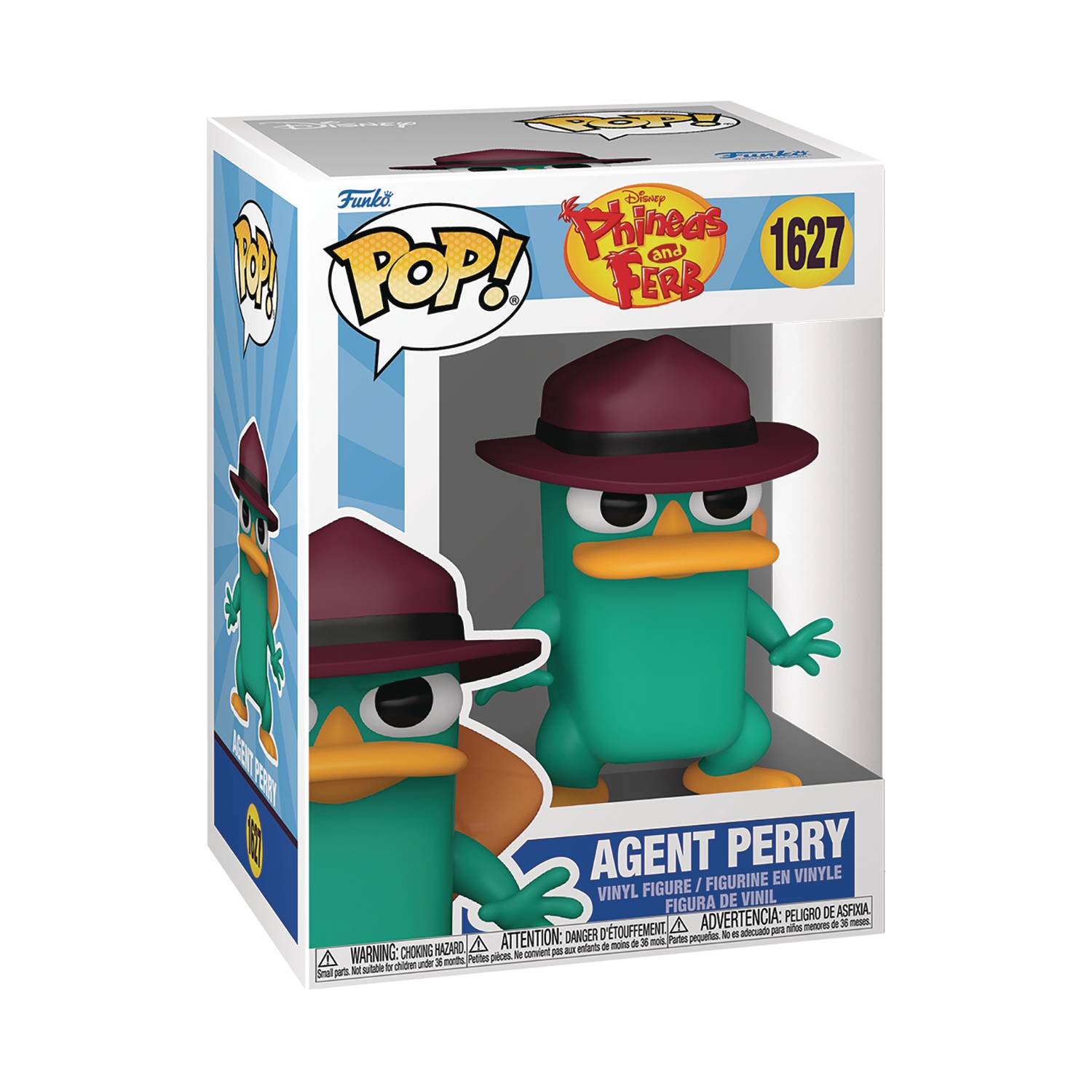 Pop Disney Phineas and Ferb Agent Perry Figure 