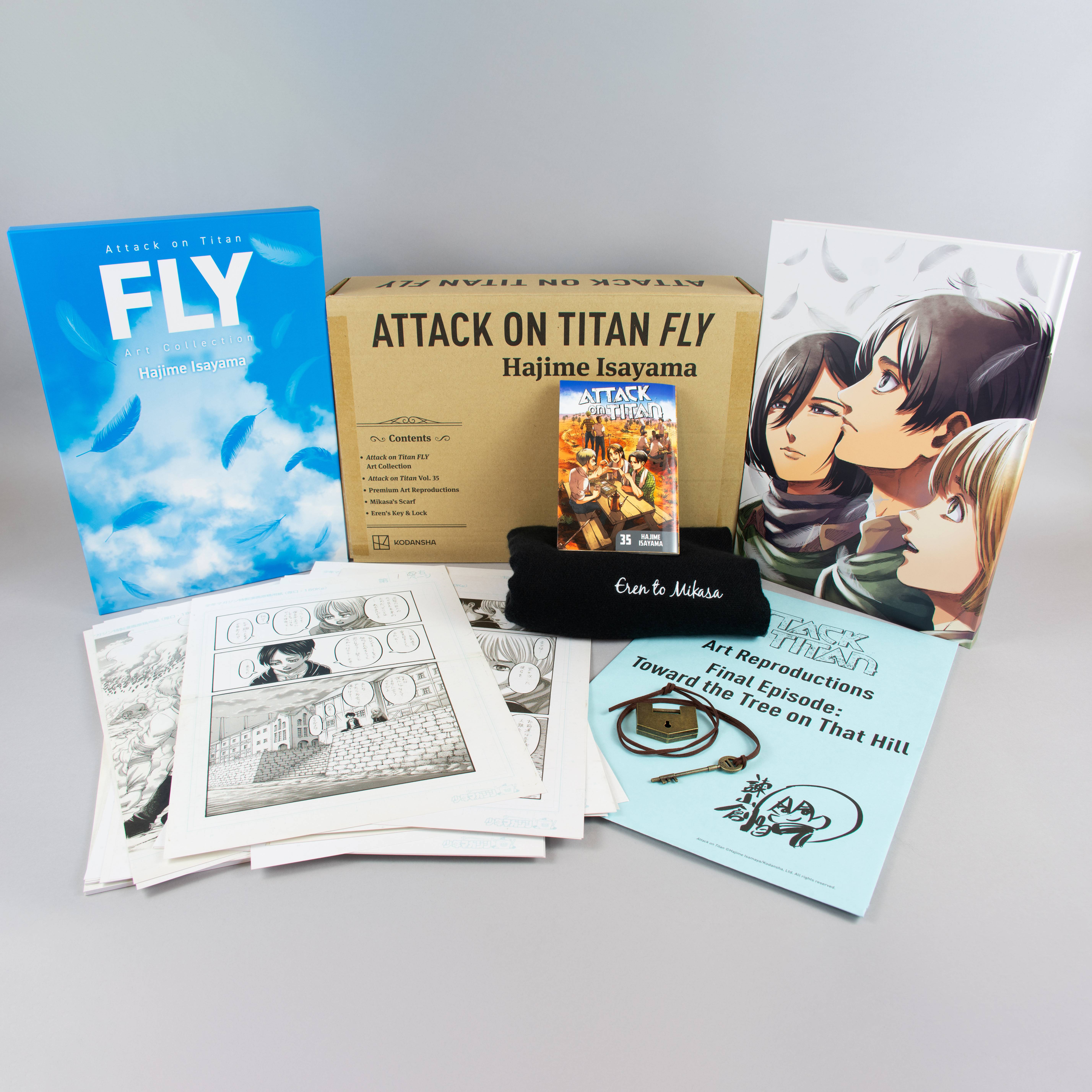ATTACK ON TITAN GN VOL 35 FLY COLL BOX SET - PRE ORDER [FOC 05.04]
