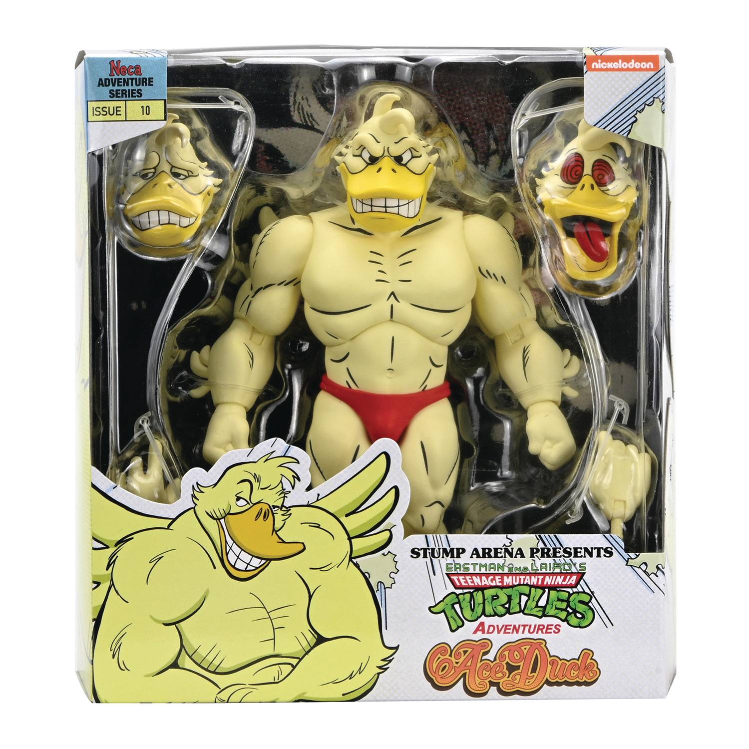 TMNT ARCHIE COMICS STUMP WRESTLING ACE DUCK 7IN AF