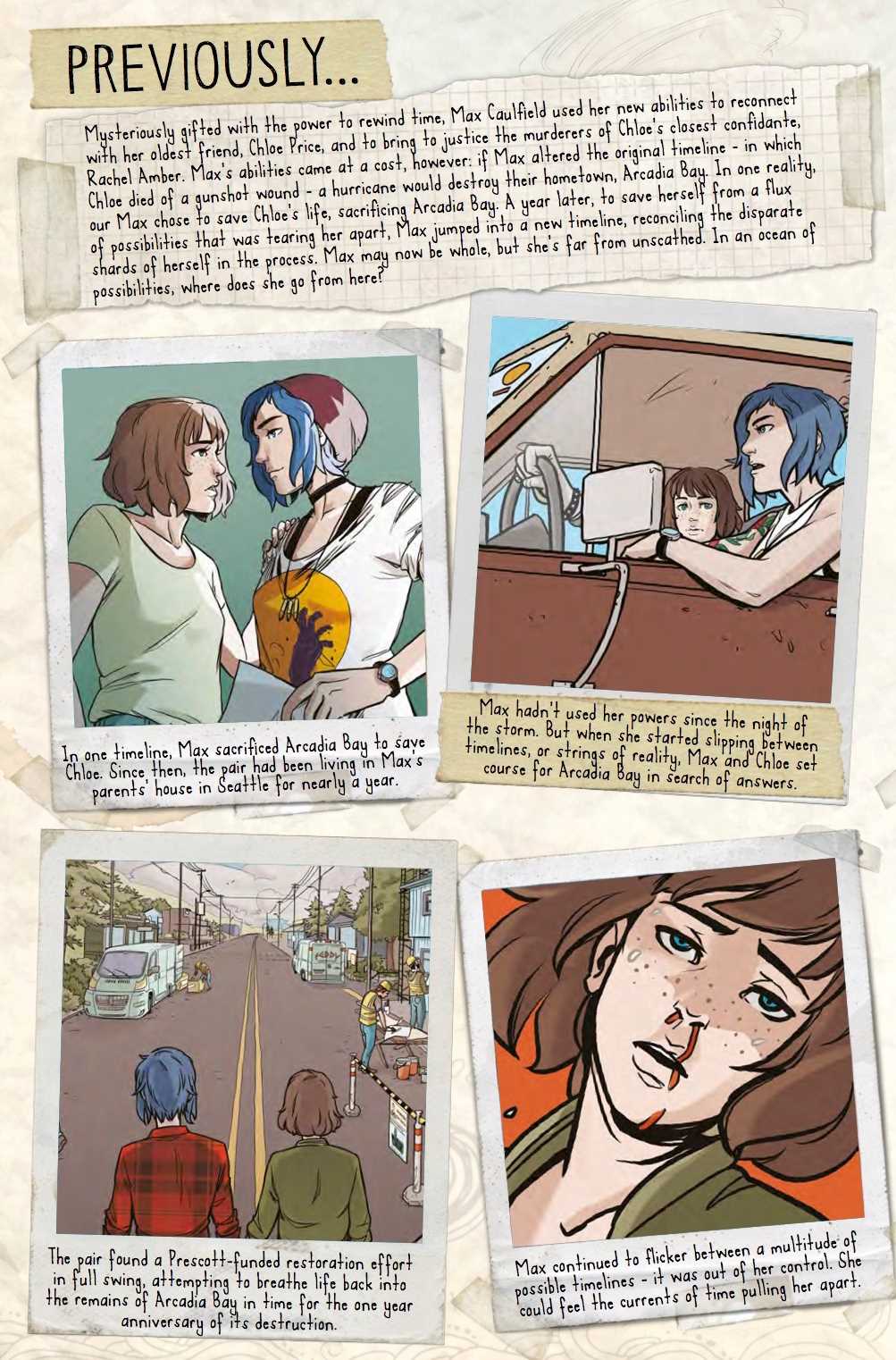 OCT181950 - LIFE IS STRANGE #2 CVR B GAME ART - Previews World