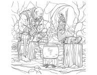 Page 2 for (USE AUG218859) WITCHER ADULT COLORING BOOK TP