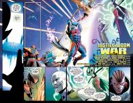 Page 2 for JUSTICE LEAGUE #33 CARD STOCK VAR ED