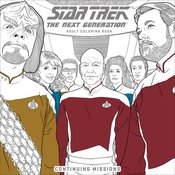 STAR TREK NEXT GENERATION ADULT COLORING BOOK TP Thumbnail