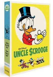 WALT DISNEY UNCLE SCROOGE HC BOX SET POOR MAN & 7 GOLD Thumbnail