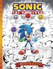 SONIC THE HEDGEHOG IDW COMIC ART COLL HC Thumbnail